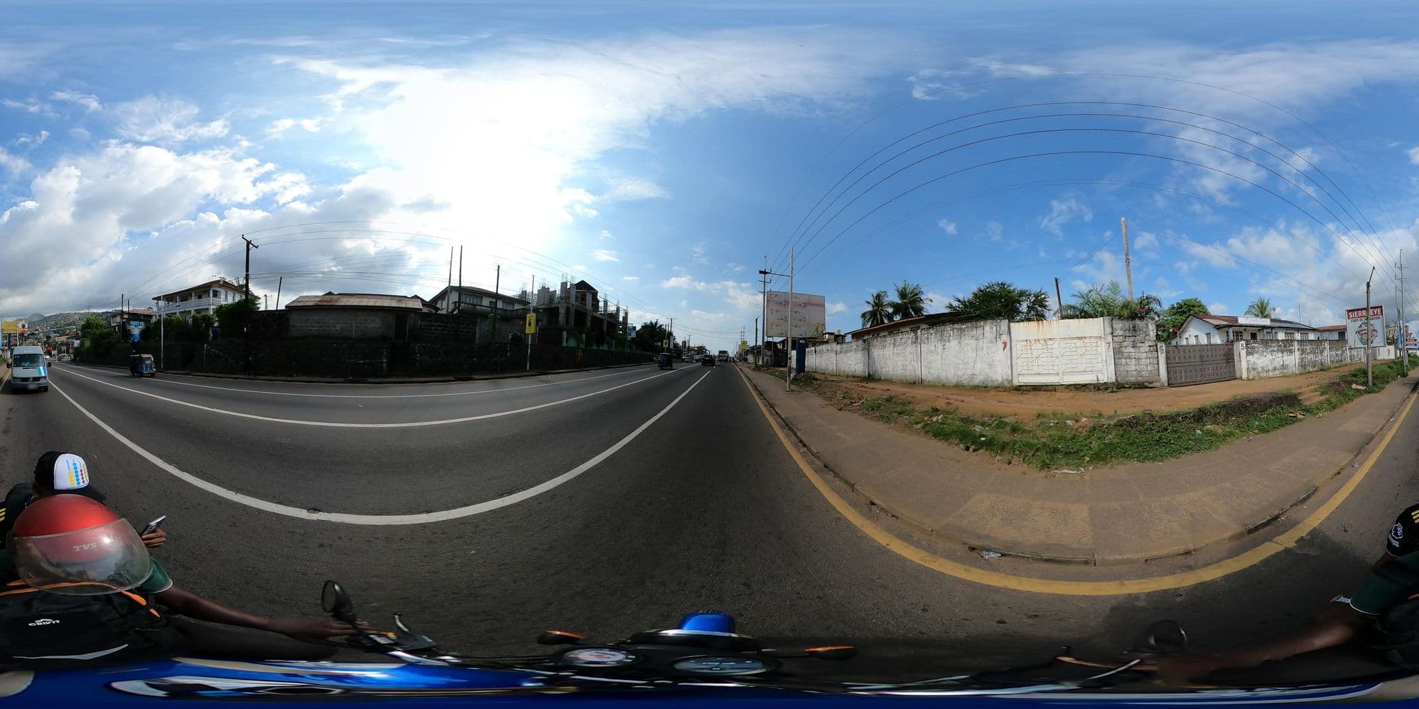 Street view near Nic's Inn, Freetown — © Jborg88 (CC BY-SA · Mapillary)
