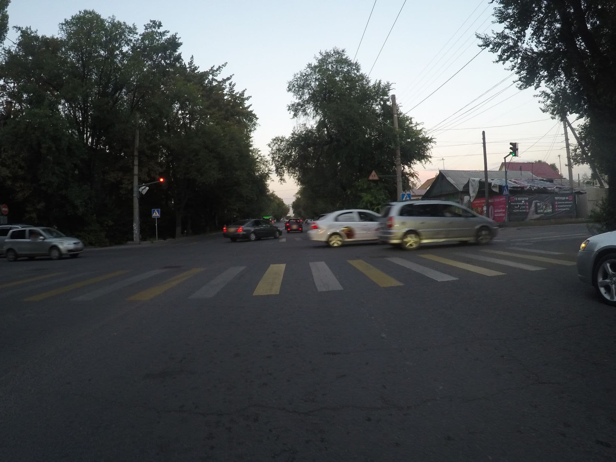 Street view near Urban Hotel Ethno, Bishkek — © chrisbeddow (CC BY-SA · Mapillary)
