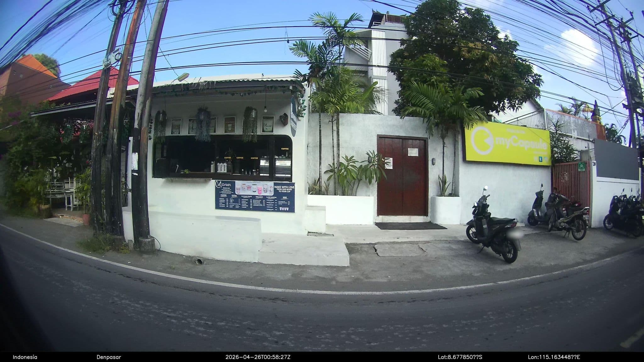 Street view near Capsule Hotel New Seminyak, Legian