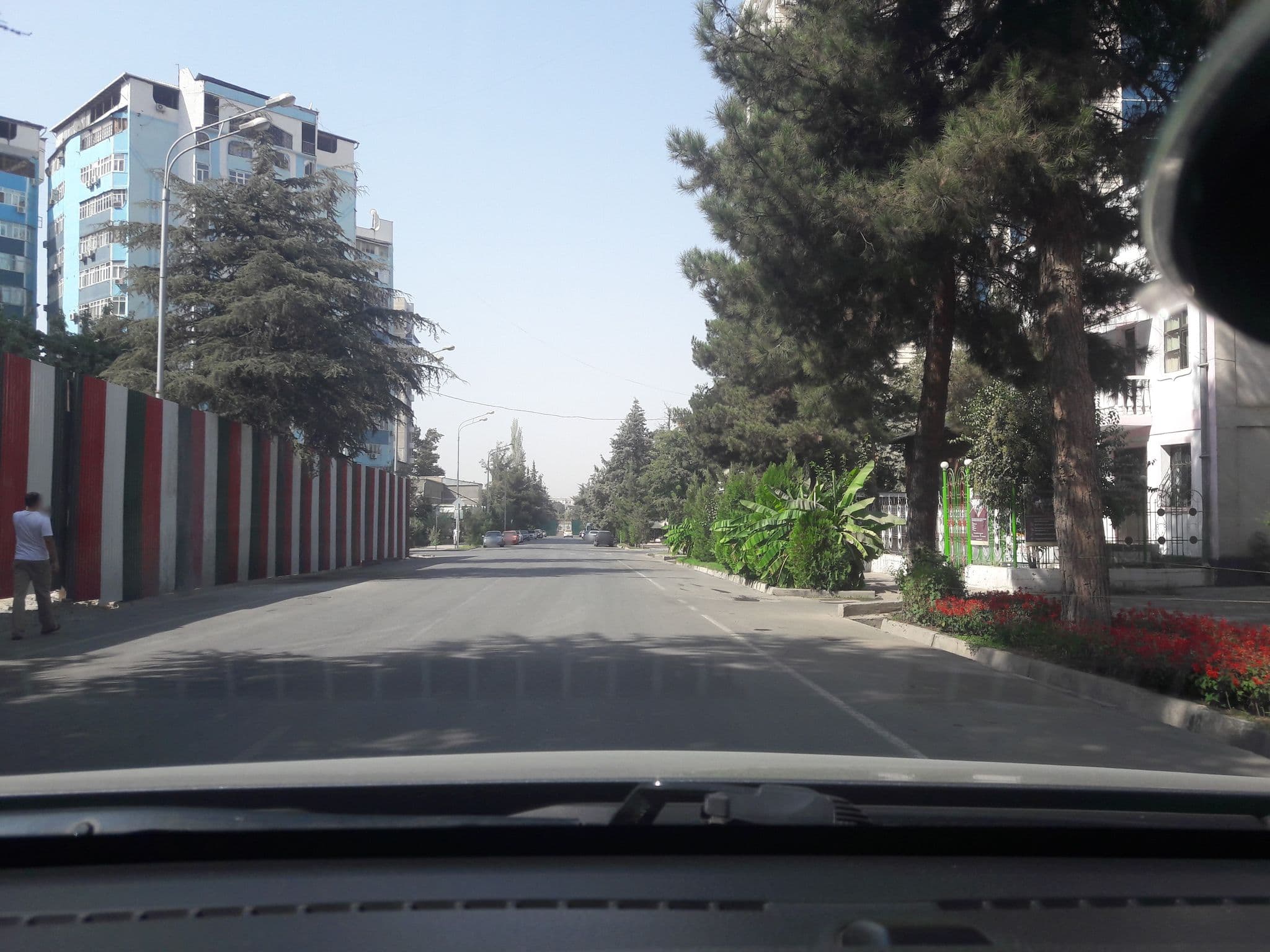 Street view near PAZIRO HOTEL, Dushanbe — © krah (CC BY-SA · Mapillary)