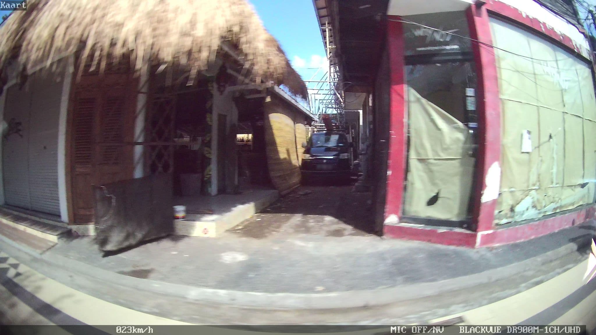 Street view near Golden Village Inn, Legian