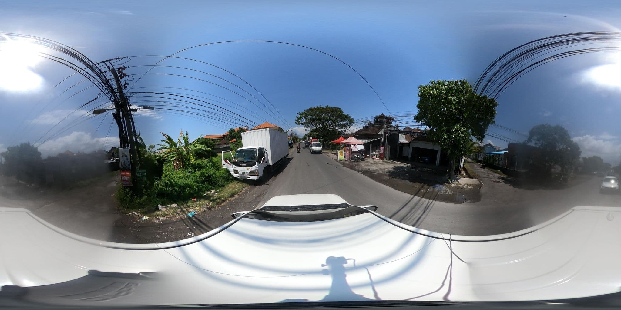 Street view near Graha Chempaka, Sanur