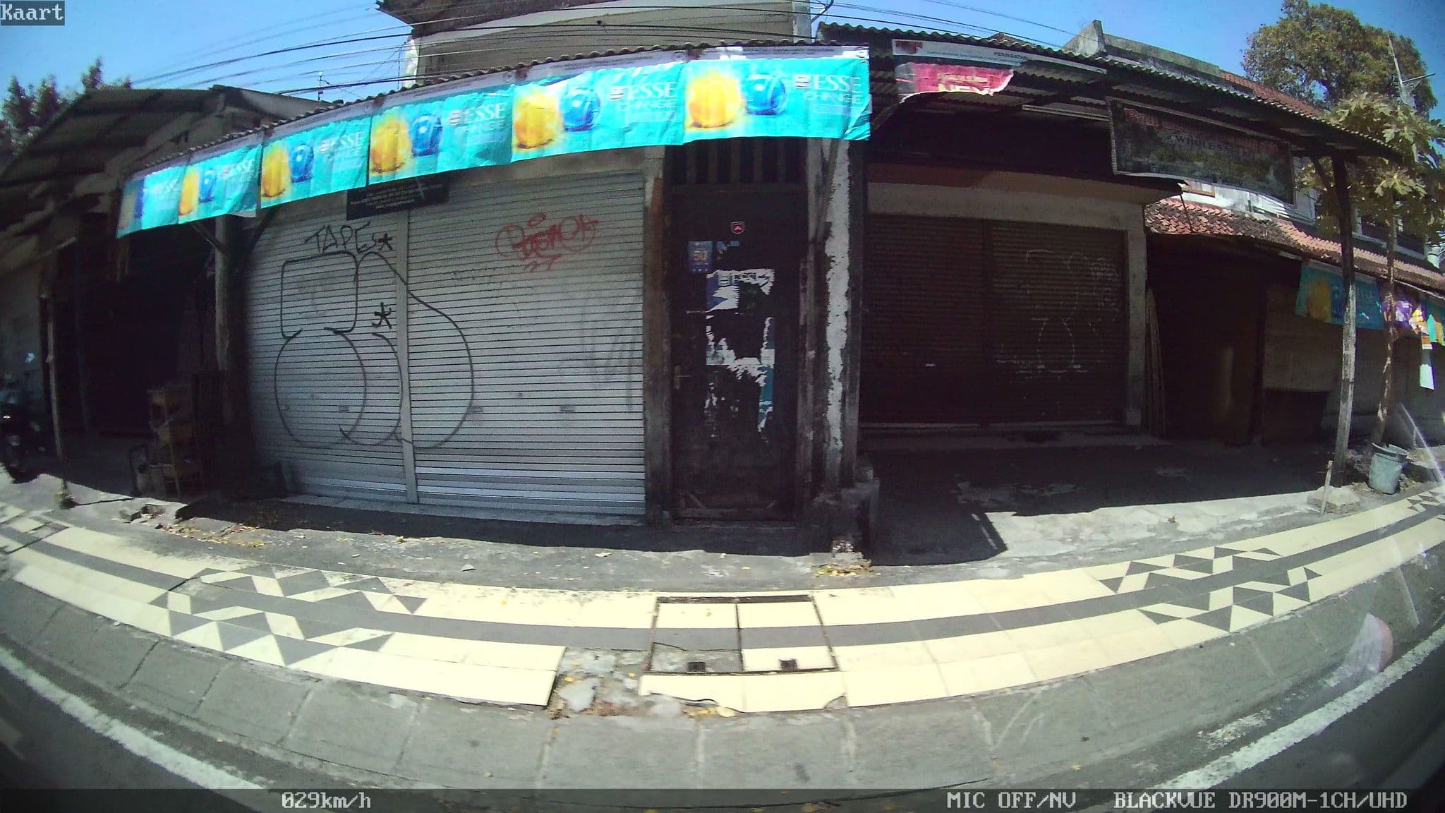 Street view near Mirah Hostel, Legian — © kaart_2 (CC BY-SA · Mapillary)