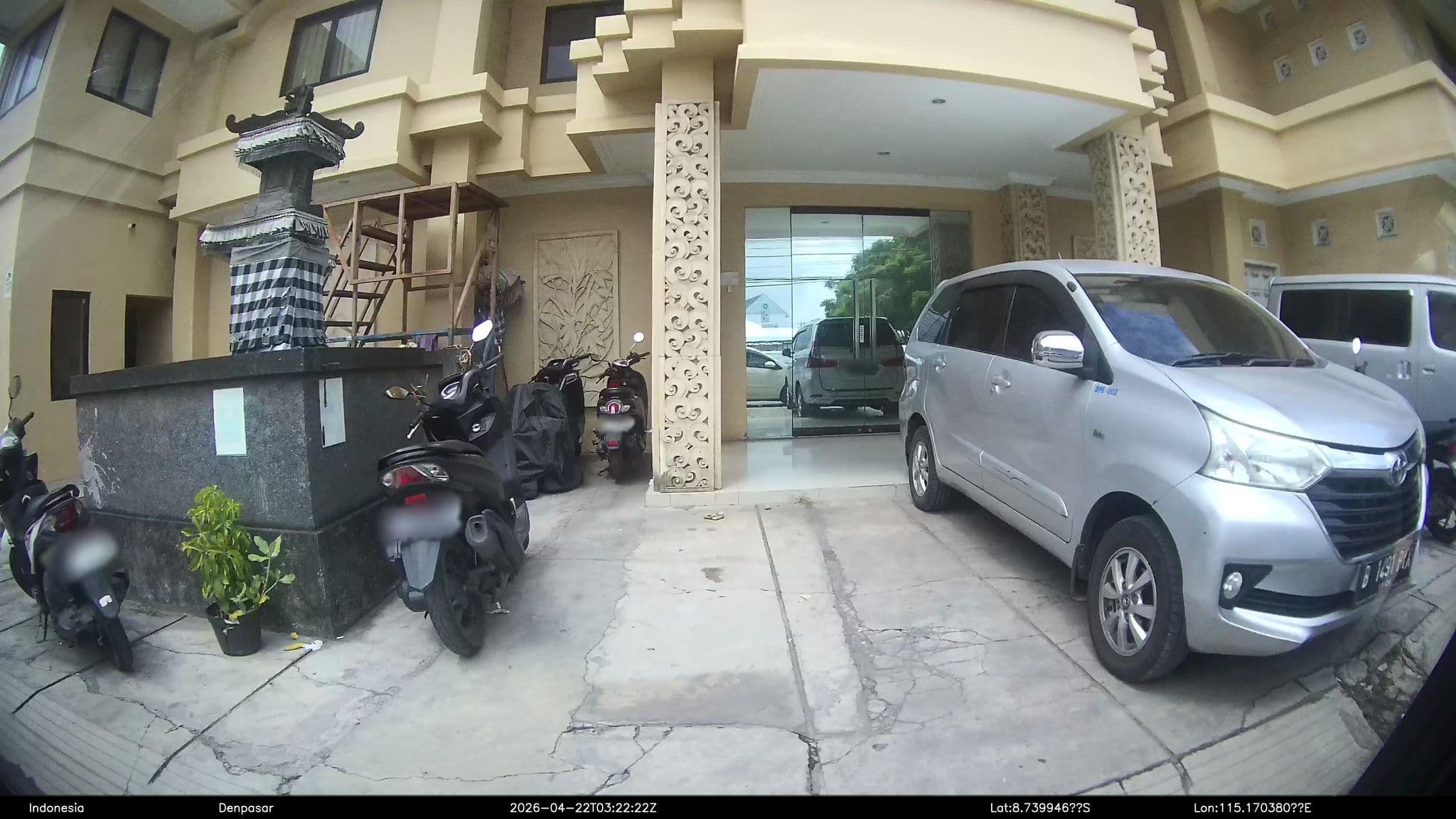 Street view near Next Tuban Bali, Kuta