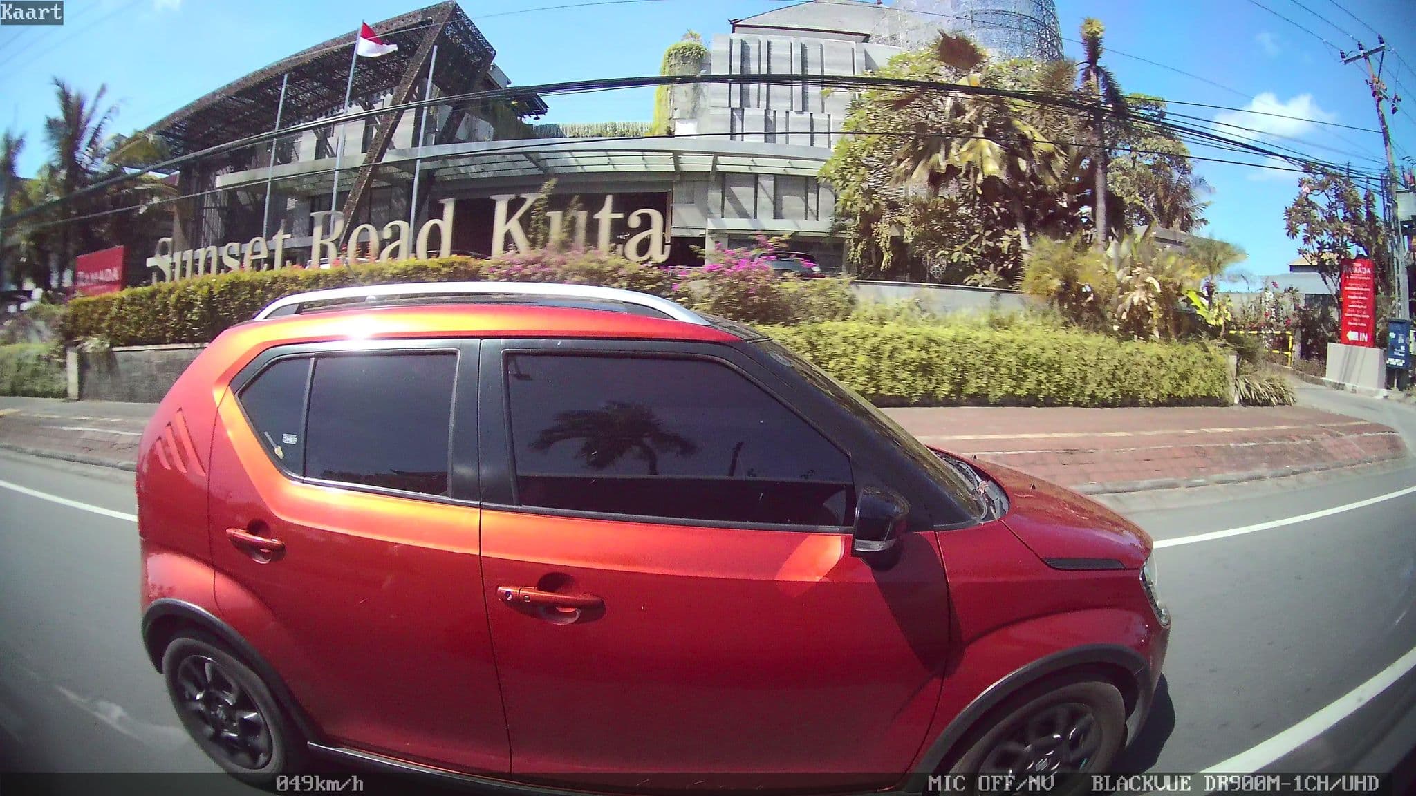 Street view near Ramada Bali Sunset Road Kuta, Legian