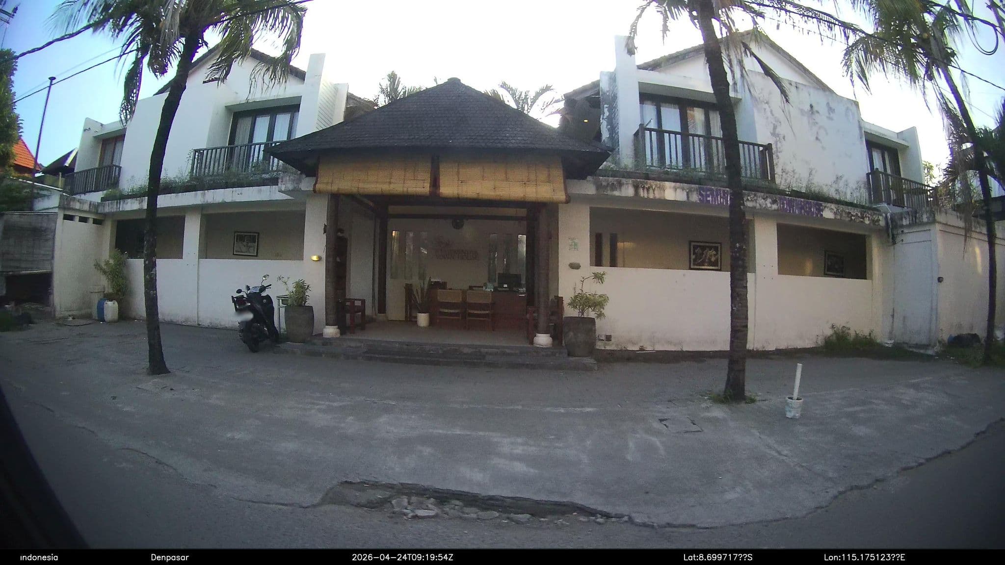 Street view near Seminyak Townhouse, Legian