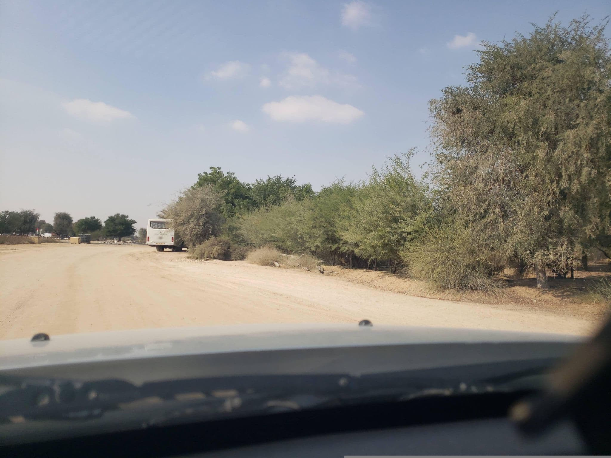 Street view near Al Qudra Lakes Campground, Al Lusaylī — © mapfool (CC BY-SA · Mapillary)