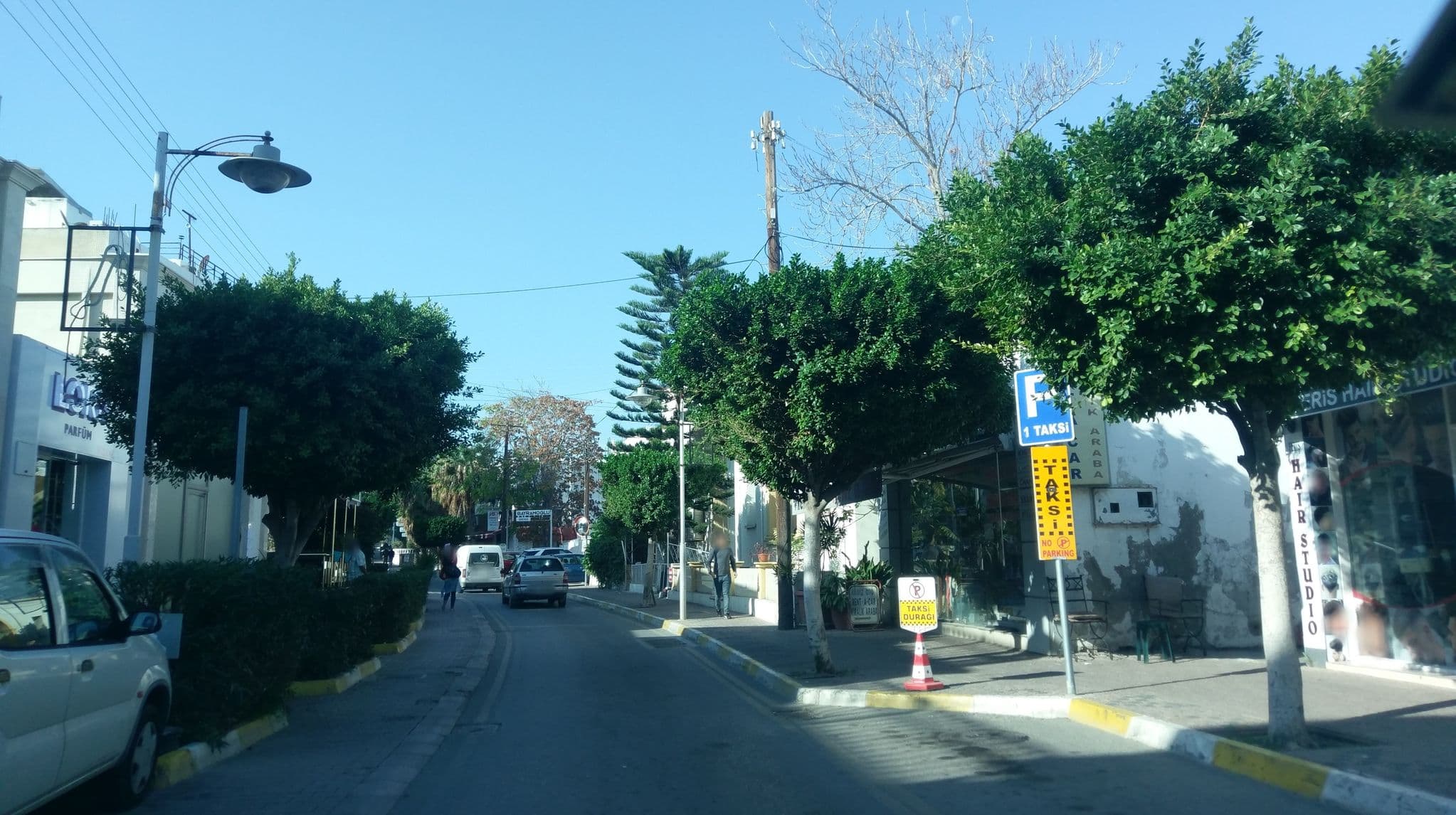 Street view near Chamada Girne Hotel & Casino, Kyrenia — © ozkanilyasaksu (CC BY-SA · Mapillary)