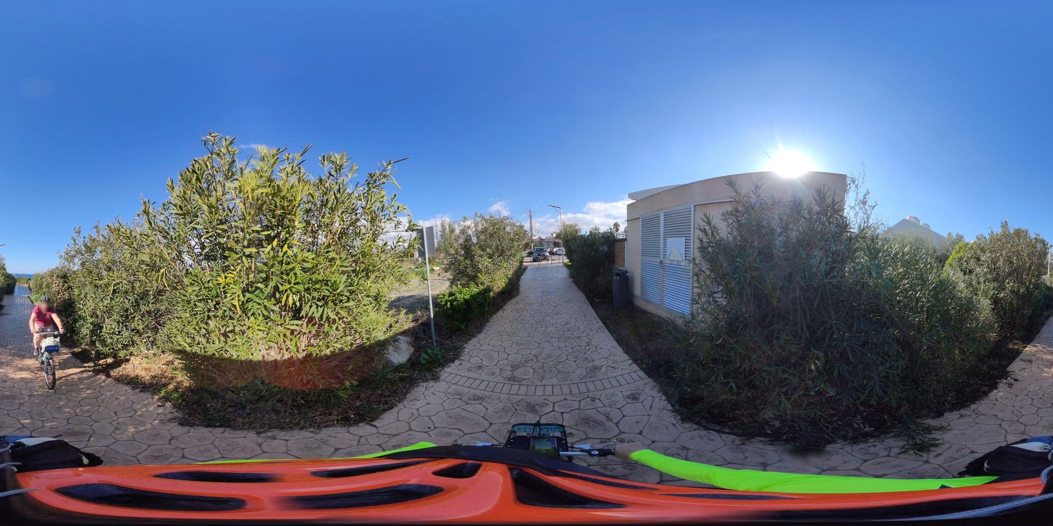 Street view near Helios Bay Hotel, Kissonerga — © jg360 (CC BY-SA · Mapillary)