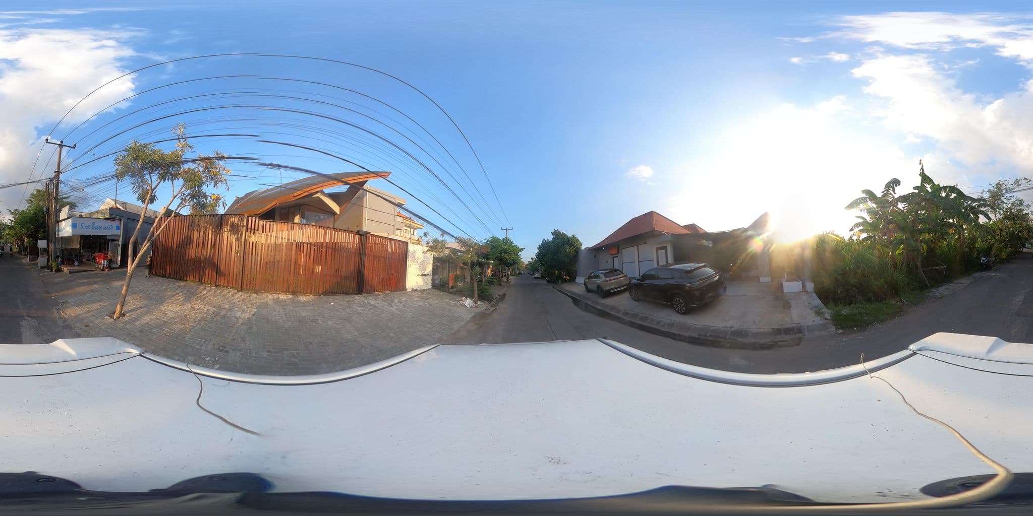 Street view near Utopic Seminyak, Legian