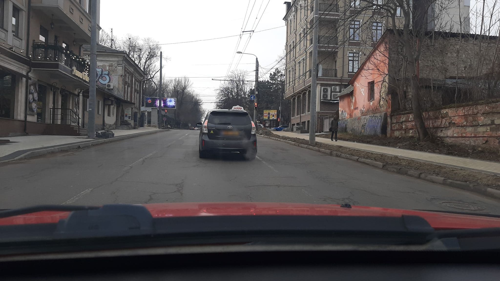 Street view near Buddha Hostel, Chisinau — © cartengineering (CC BY-SA · Mapillary)