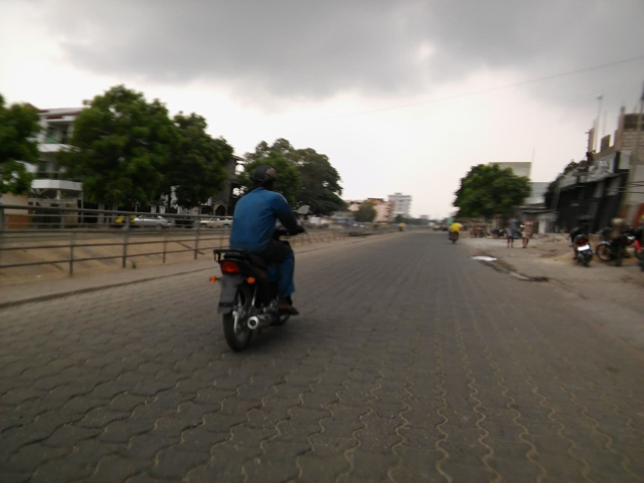 Street view near New Hotel Sossa, Cotonou — © saliousoft (CC BY-SA · Mapillary)