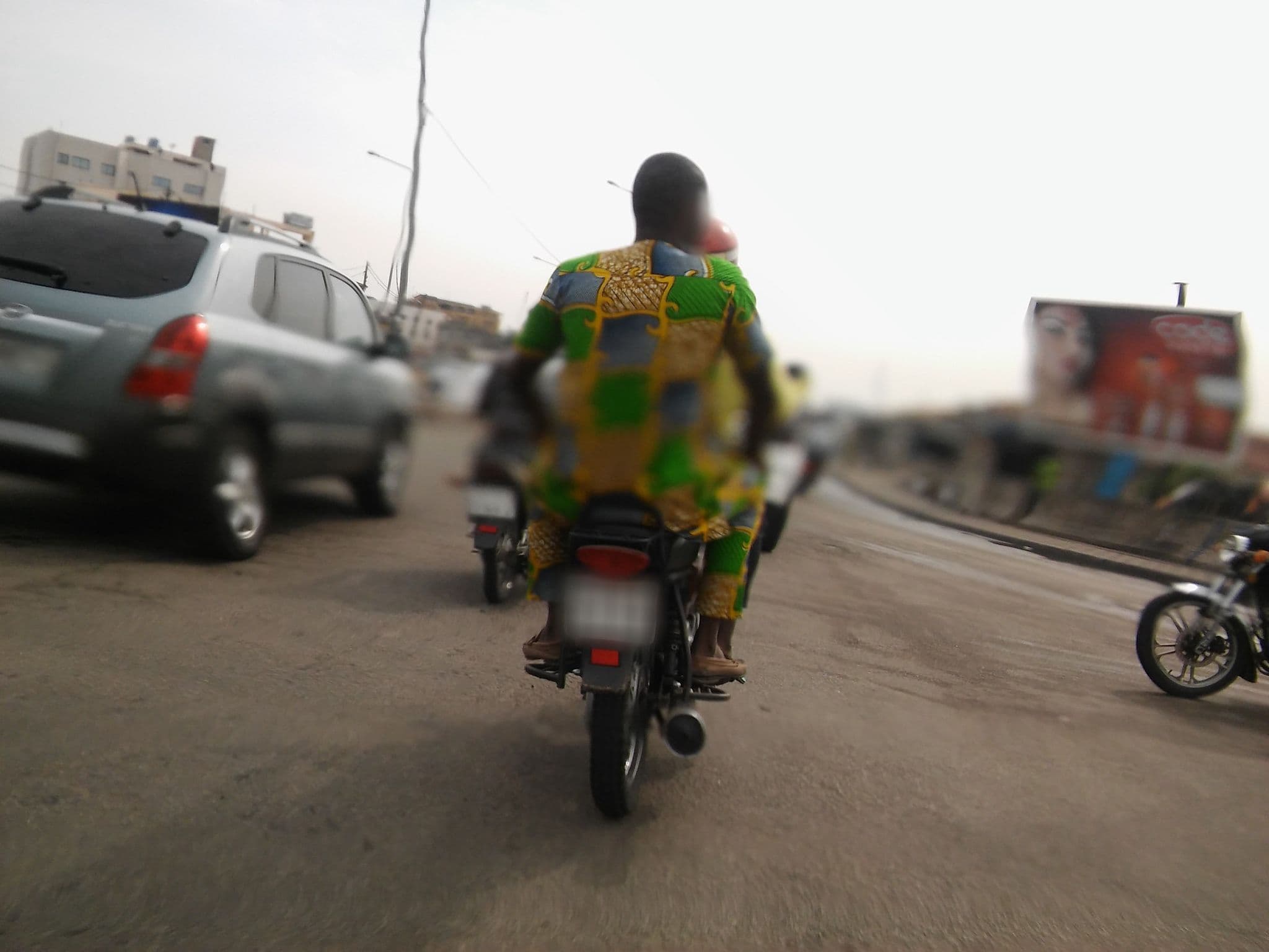 Street view near Cotonou girls house and apartment, Cotonou — © saliousoft (CC BY-SA · Mapillary)
