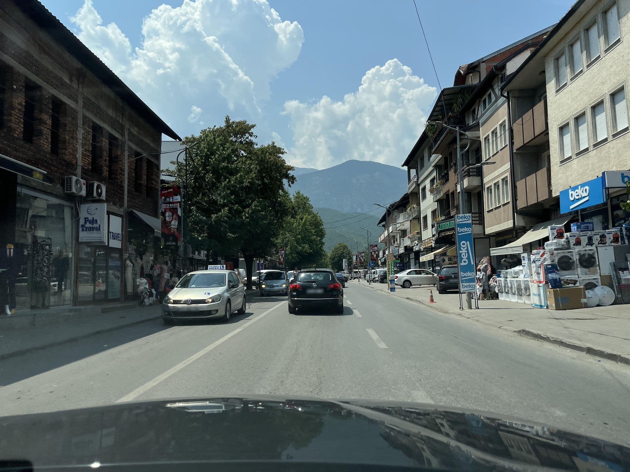 Street view near Boutique Hotel B+, Pejë — © skromalee (CC BY-SA · Mapillary)
