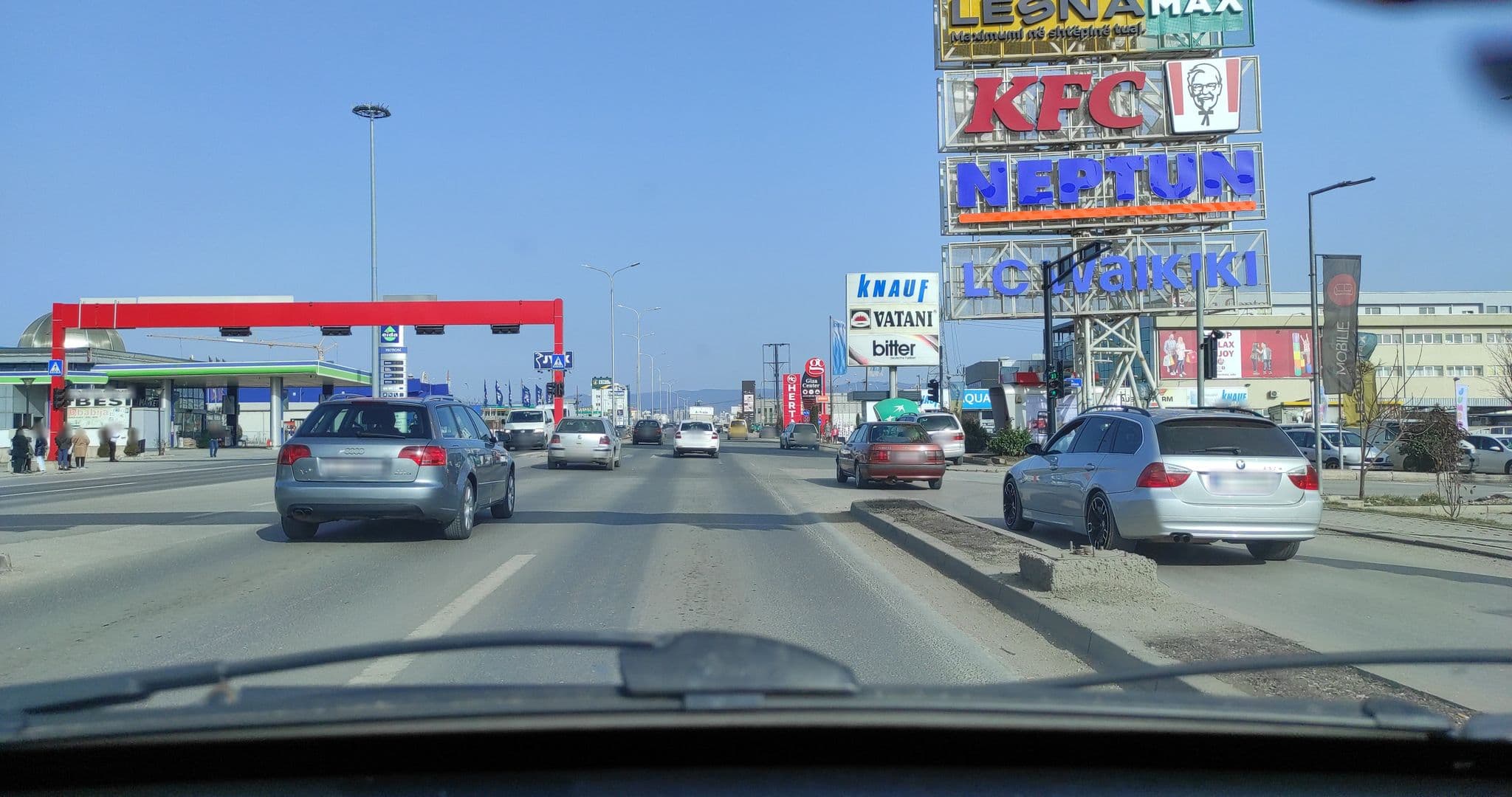 Street view near Semitronix HOTEL Fushë Kosovë, Kosovo Polje — © denisju_osm (CC BY-SA · Mapillary)