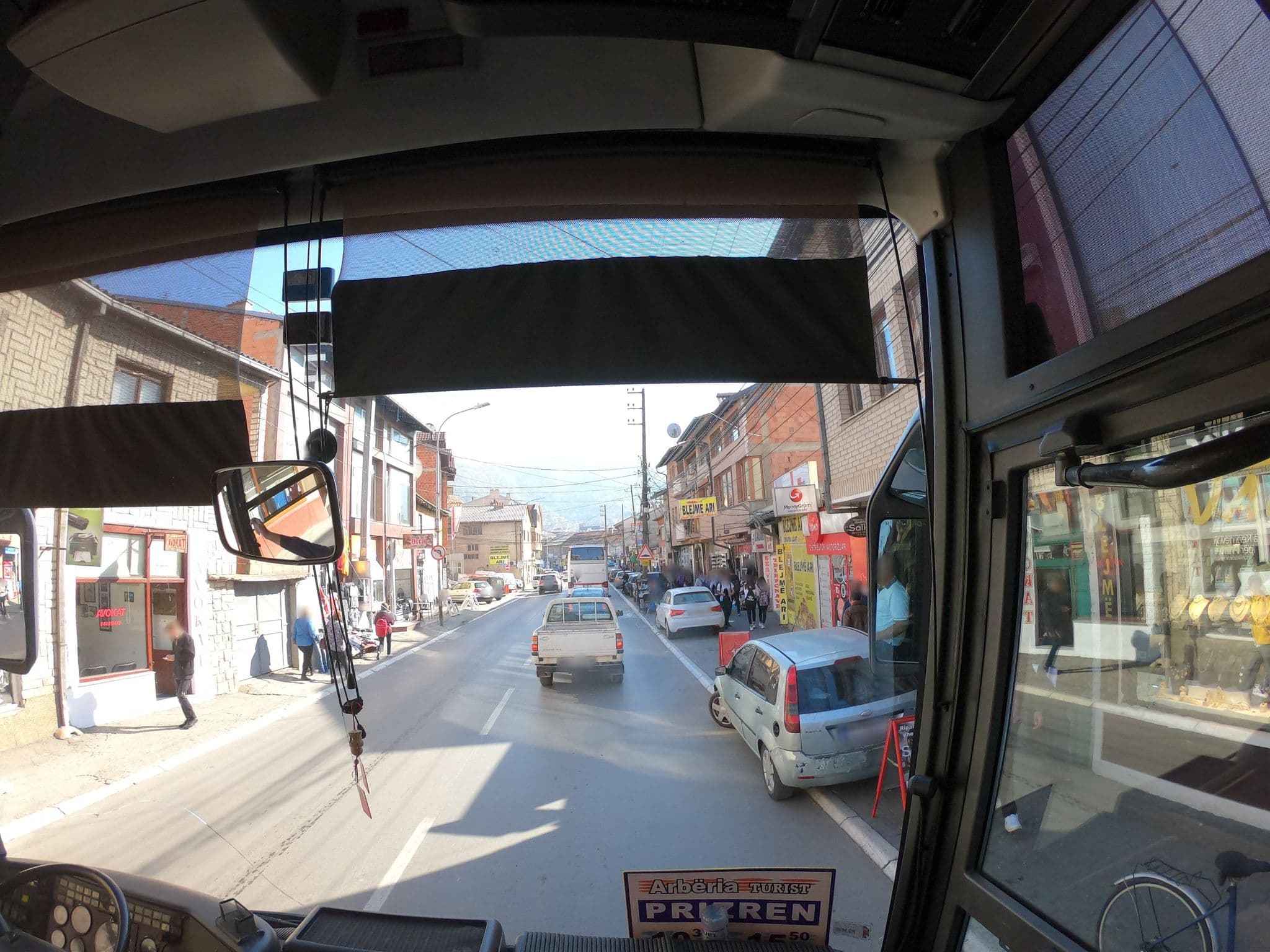 Street view near Arel's home (Hostel), Prizren — © polyglot (CC BY-SA · Mapillary)