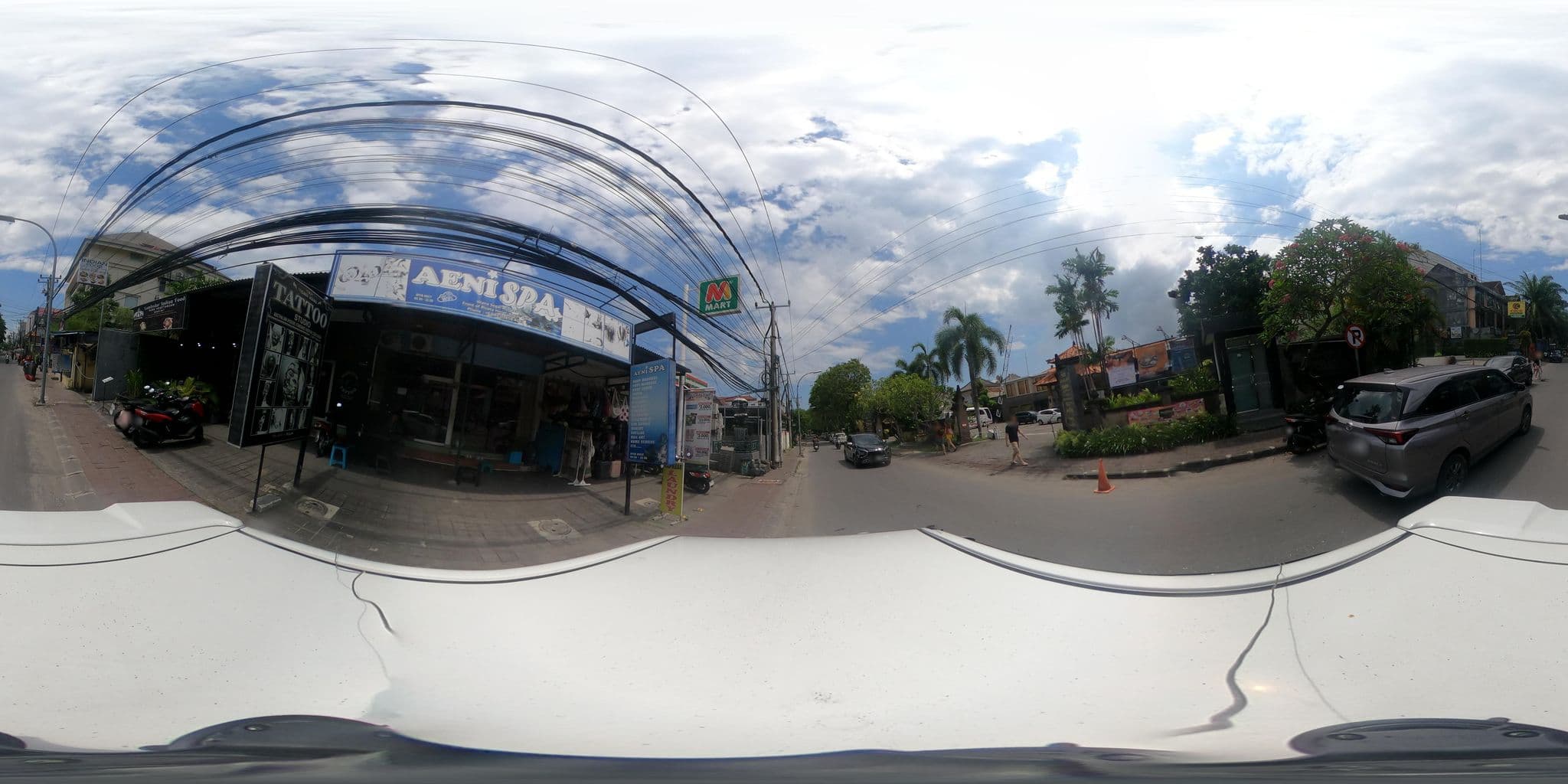 Street view near Aston kuta, Kuta