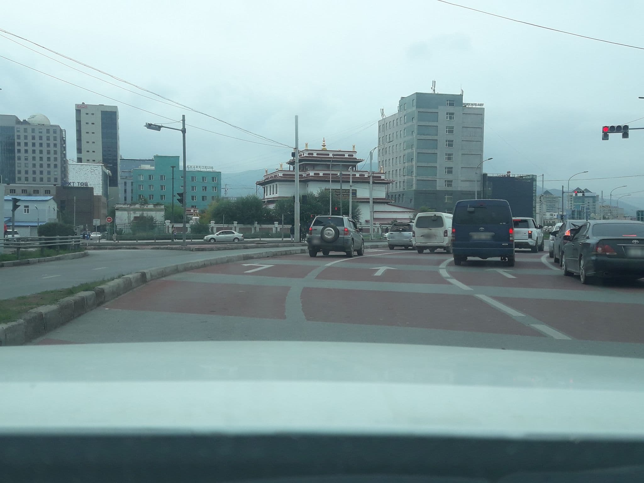 Street view near Holiday Inn Ulaanbaatar by IHG, Ulan Bator — © bilguun (CC BY-SA · Mapillary)