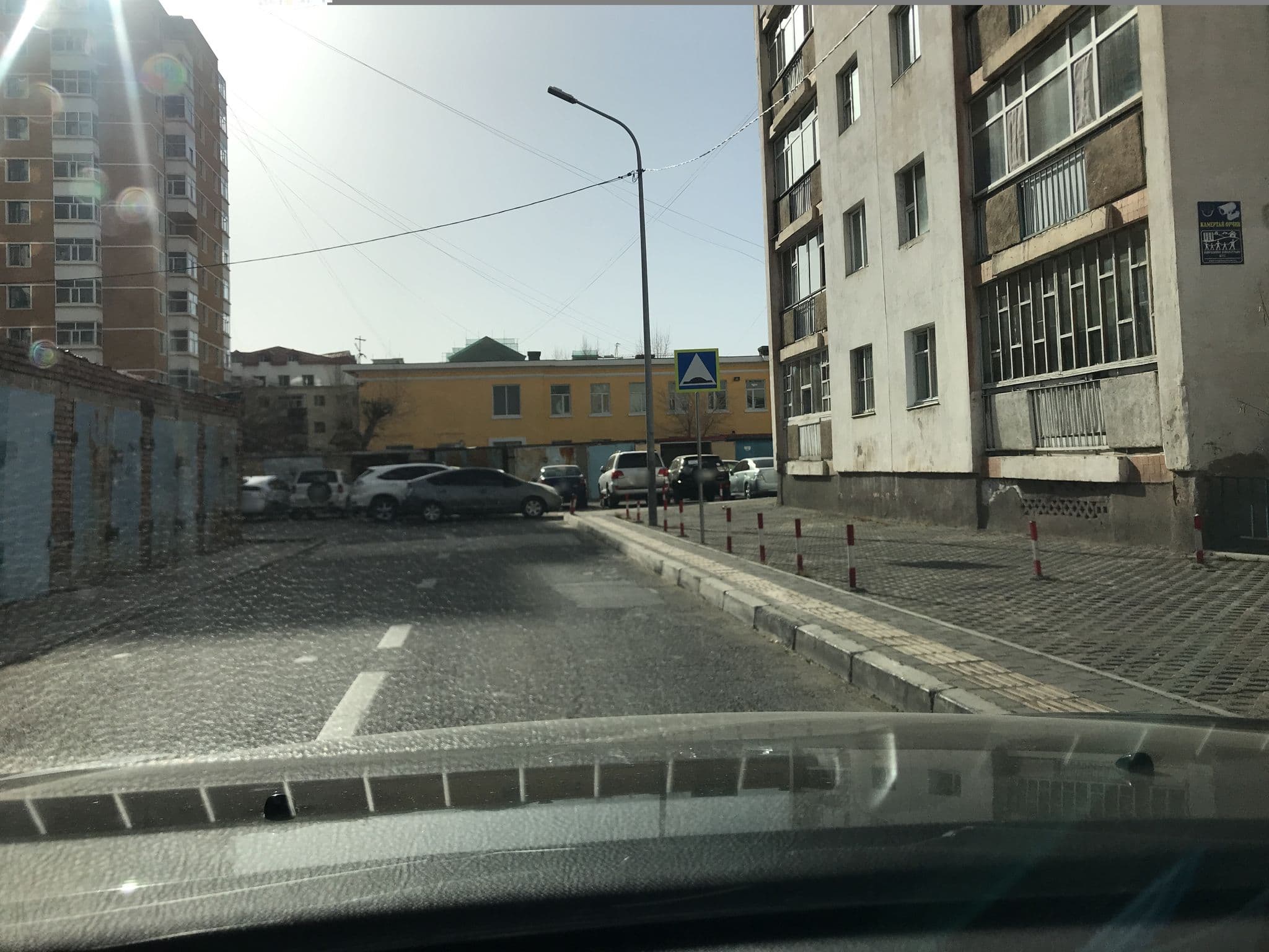 Street view near GG Hostel Mongolia, Ulan Bator — © ganzorig (CC BY-SA · Mapillary)