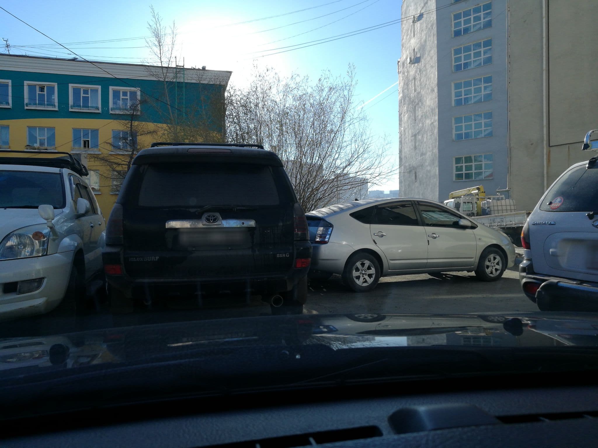Street view near The Voli Hostel Mongolia, Ulan Bator — © ganbold (CC BY-SA · Mapillary)
