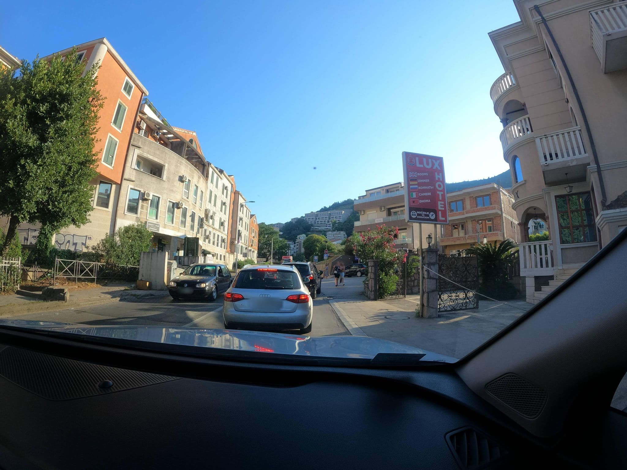 Street view near Beatrix Lux Hotel, Budva — © borovac (CC BY-SA · Mapillary)