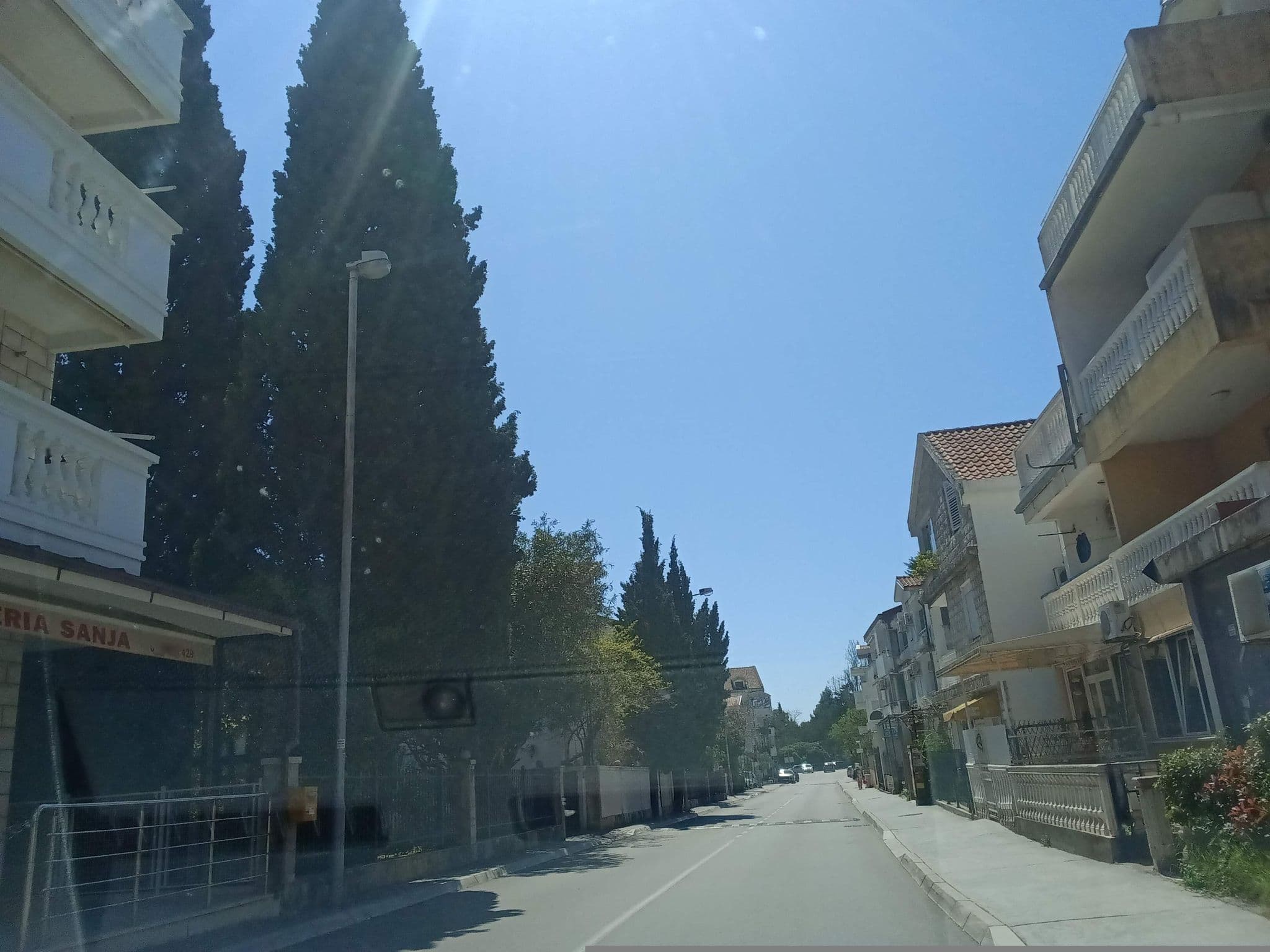 Street view near Hotel Sanja former Oliva, Budva — © gisbudva (CC BY-SA · Mapillary)
