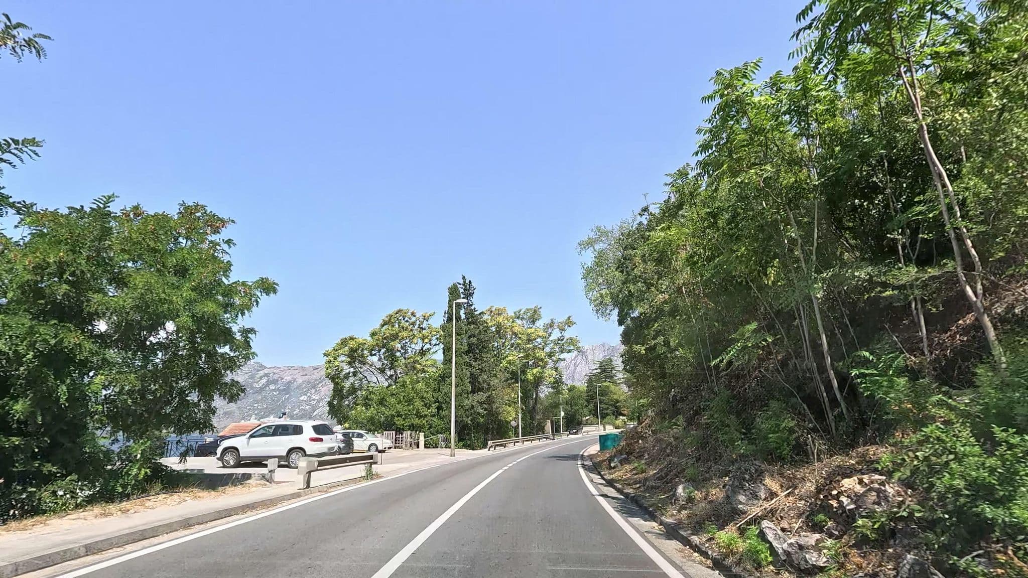 Street view near Hotel huma, Dobrota — © Cakalovski (CC BY-SA · Mapillary)