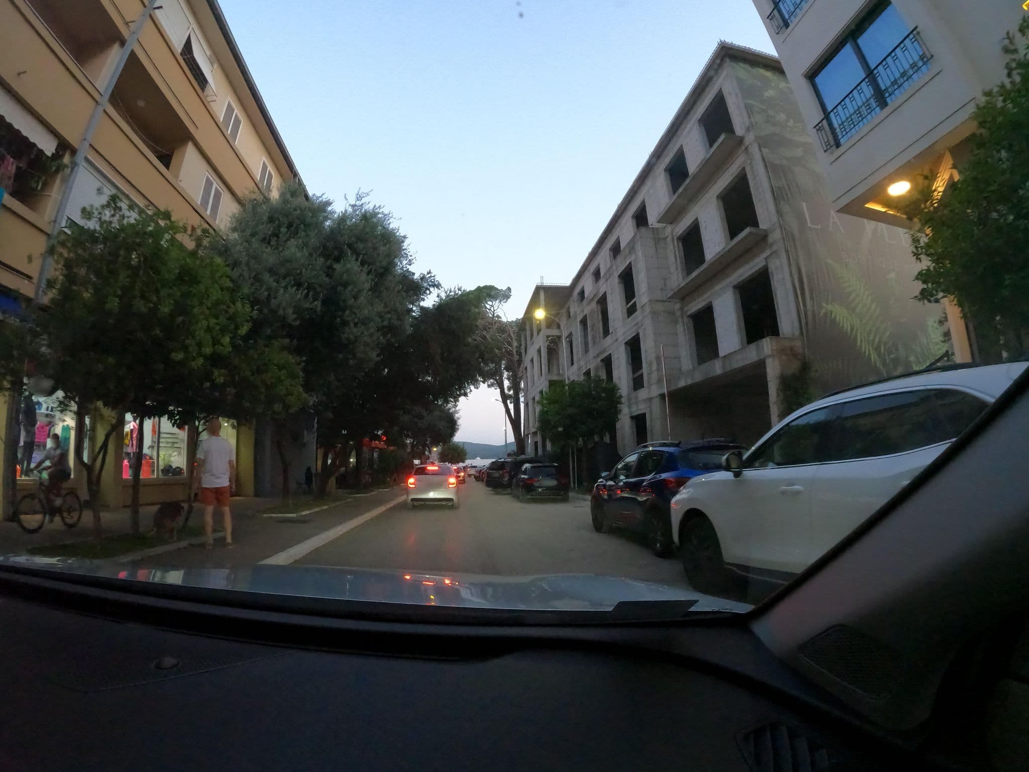 Street view near La Fleur Boutique Hotel, Tivat — © borovac (CC BY-SA · Mapillary)