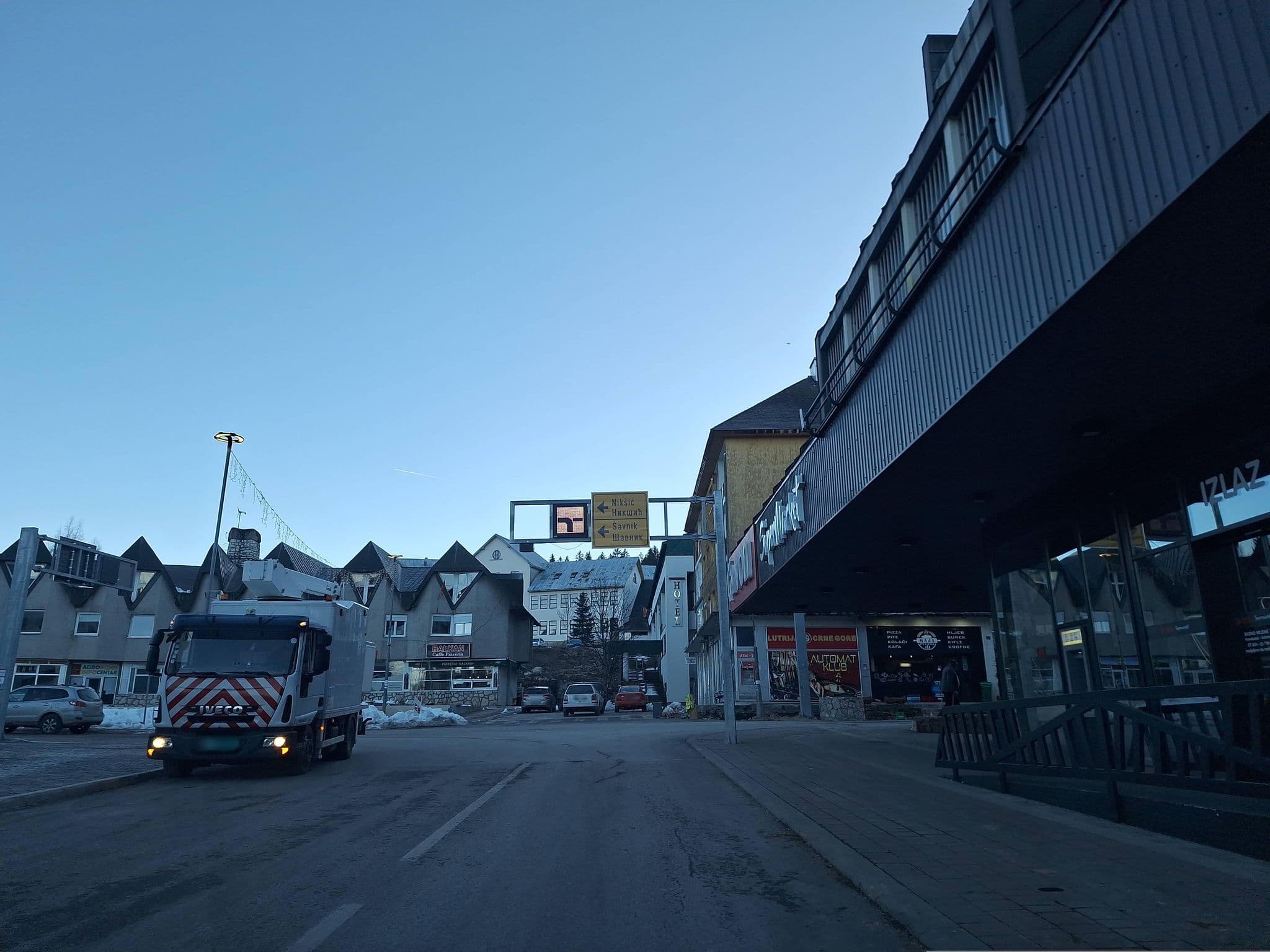 Street view near Hotel Žabljak, Žabljak — © gisbudva (CC BY-SA · Mapillary)