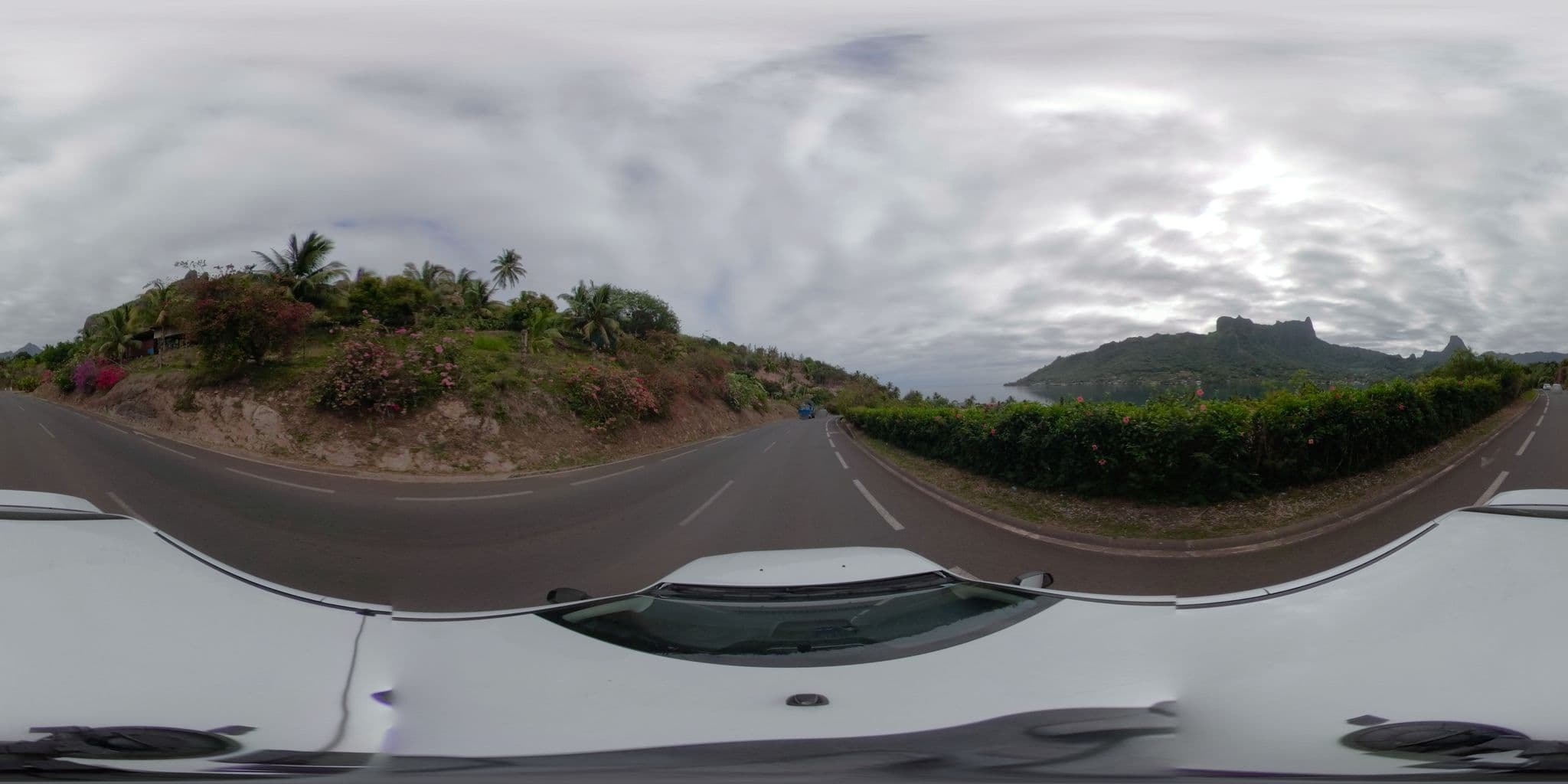 Street view near Te Fare Hinahei, Paopao — © ratzillas (CC BY-SA · Mapillary)