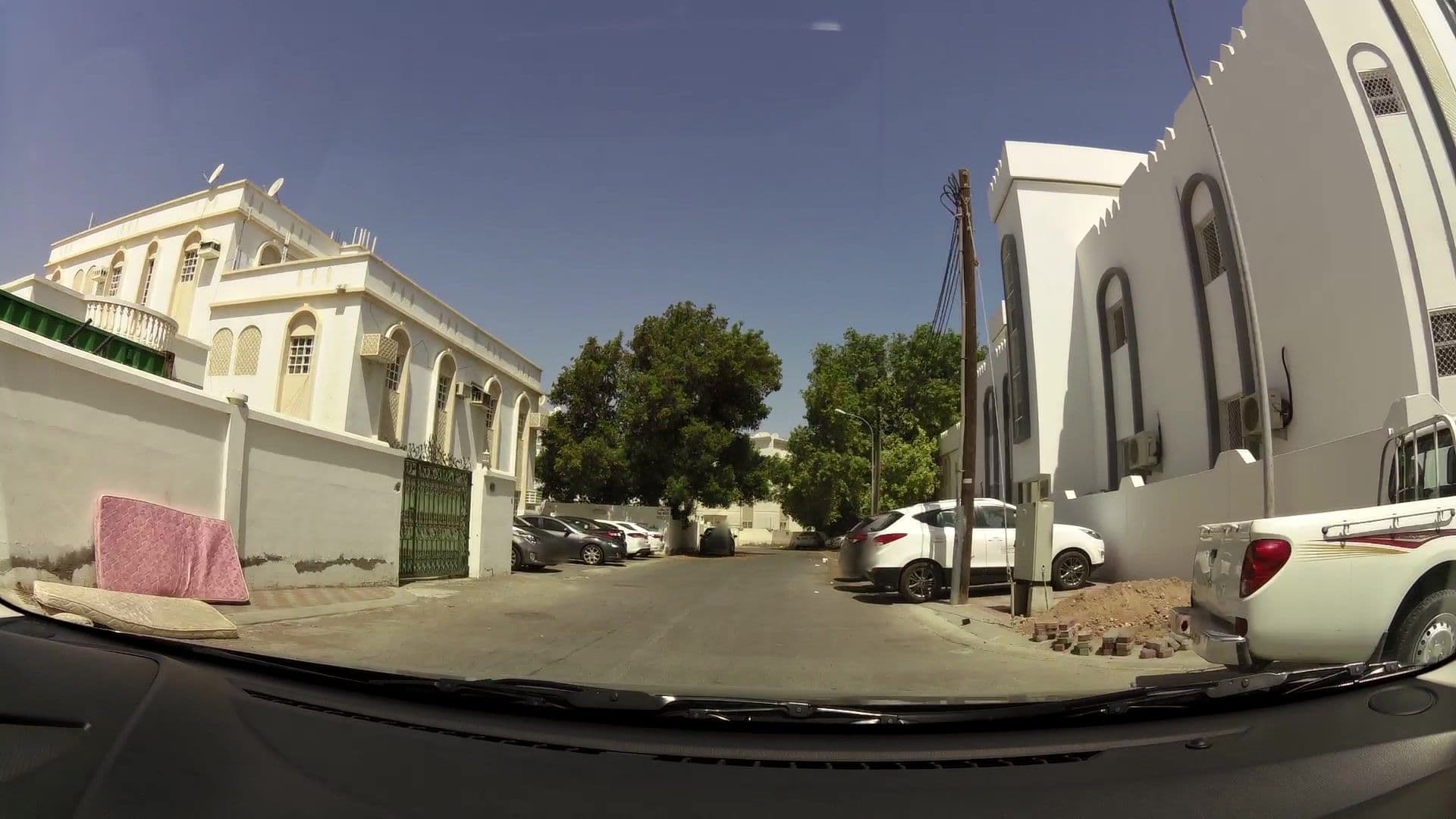 Street view near Muscat Turkish hostel, Muscat — © kaartcam (CC BY-SA · Mapillary)
