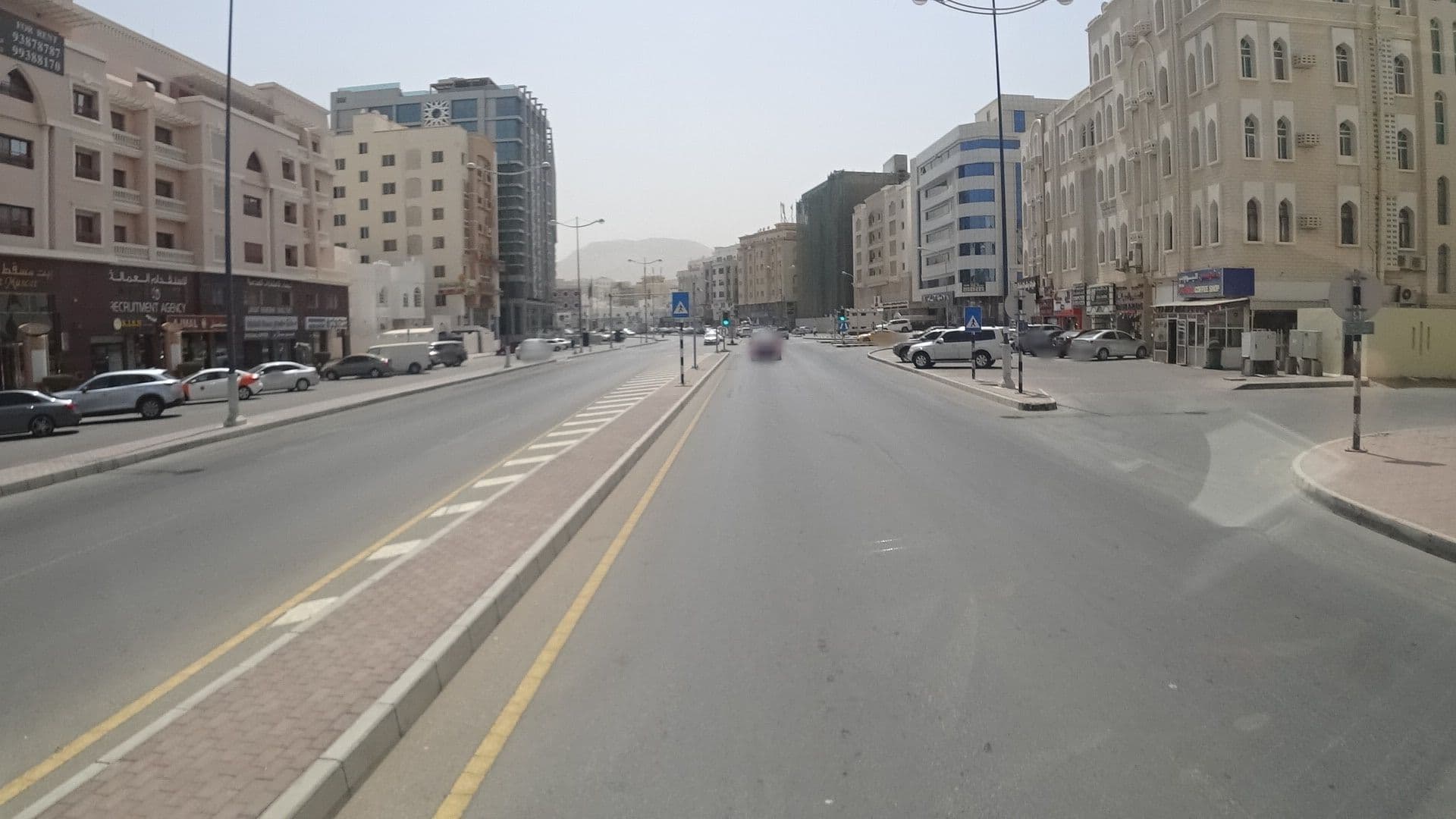 Street view near Mohammad hostle, Muscat — © vbombaerts (CC BY-SA · Mapillary)