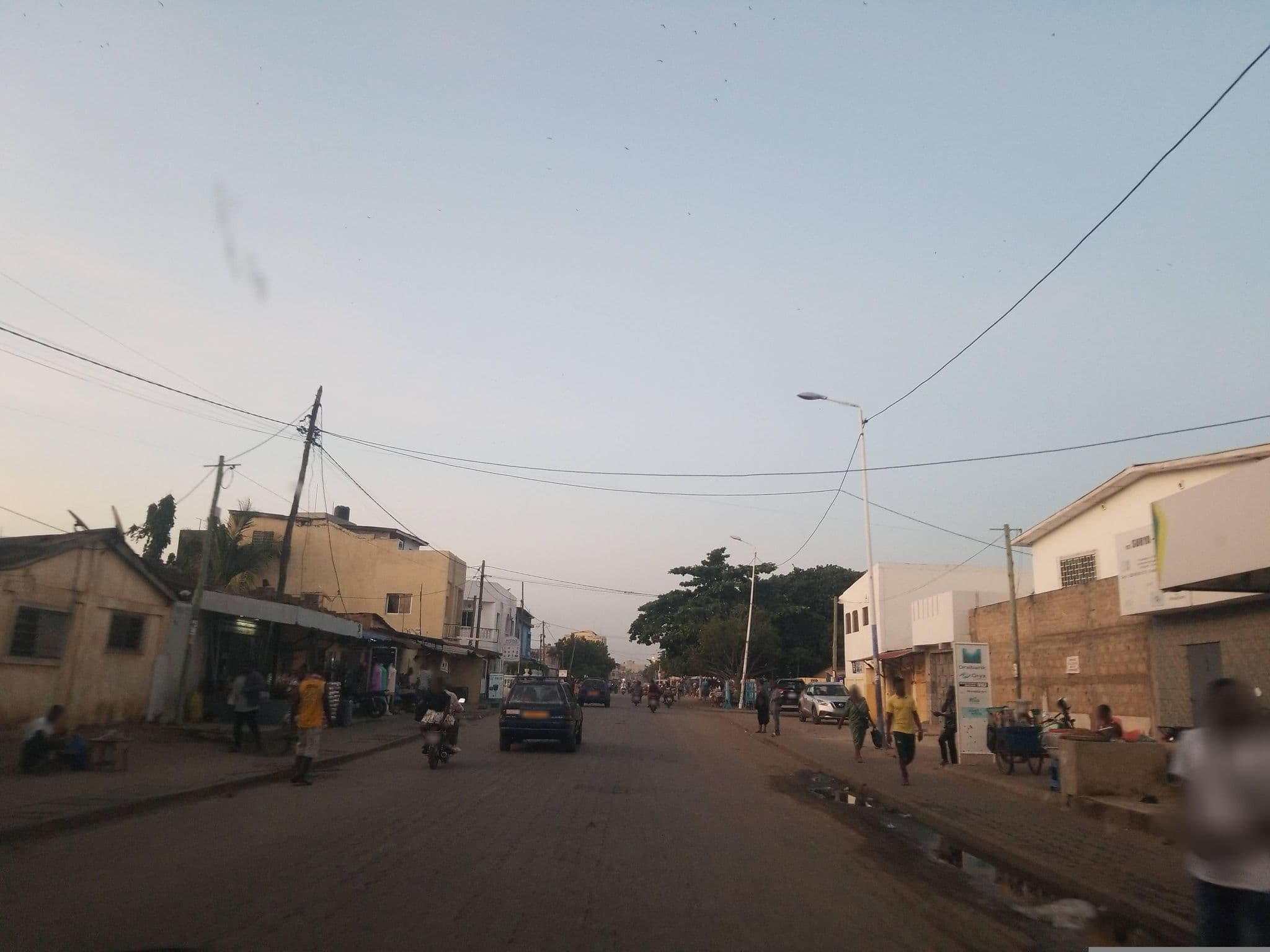 Street view near Lome Bamboo Lodge, Lomé — © agecet (CC BY-SA · Mapillary)