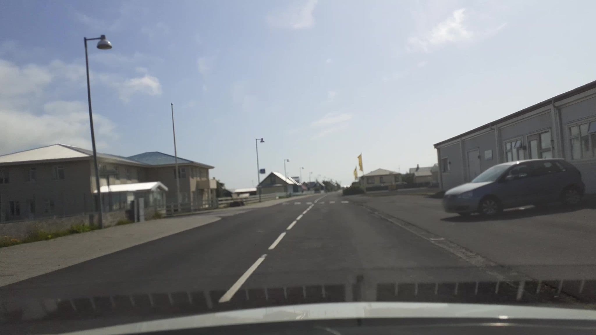 Street view near Bakki Apartments & Hostel (Eyrarbakki Hostel), Selfoss — © kjarrval (CC BY-SA · Mapillary)
