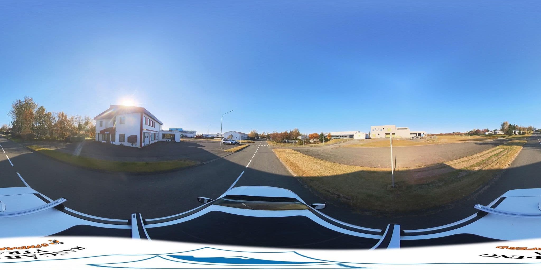 Street view near Voga Guesthouse, Hvolsvöllur — © Syndarferd (CC BY-SA · Mapillary)