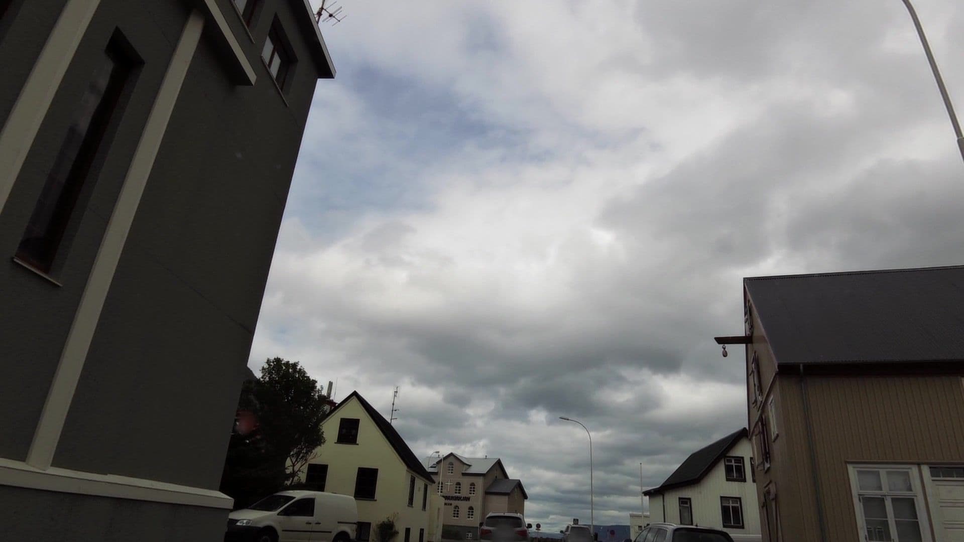Street view near Tangs apartment, Ísafjörður — © kjarrval (CC BY-SA · Mapillary)