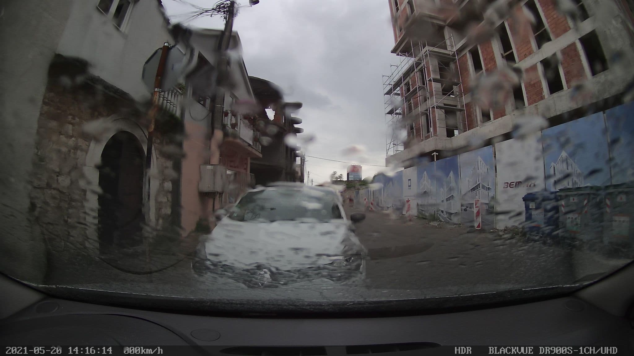 Street view near Hotel Bojatours Lux, Podgorica — © brackone (CC BY-SA · Mapillary)