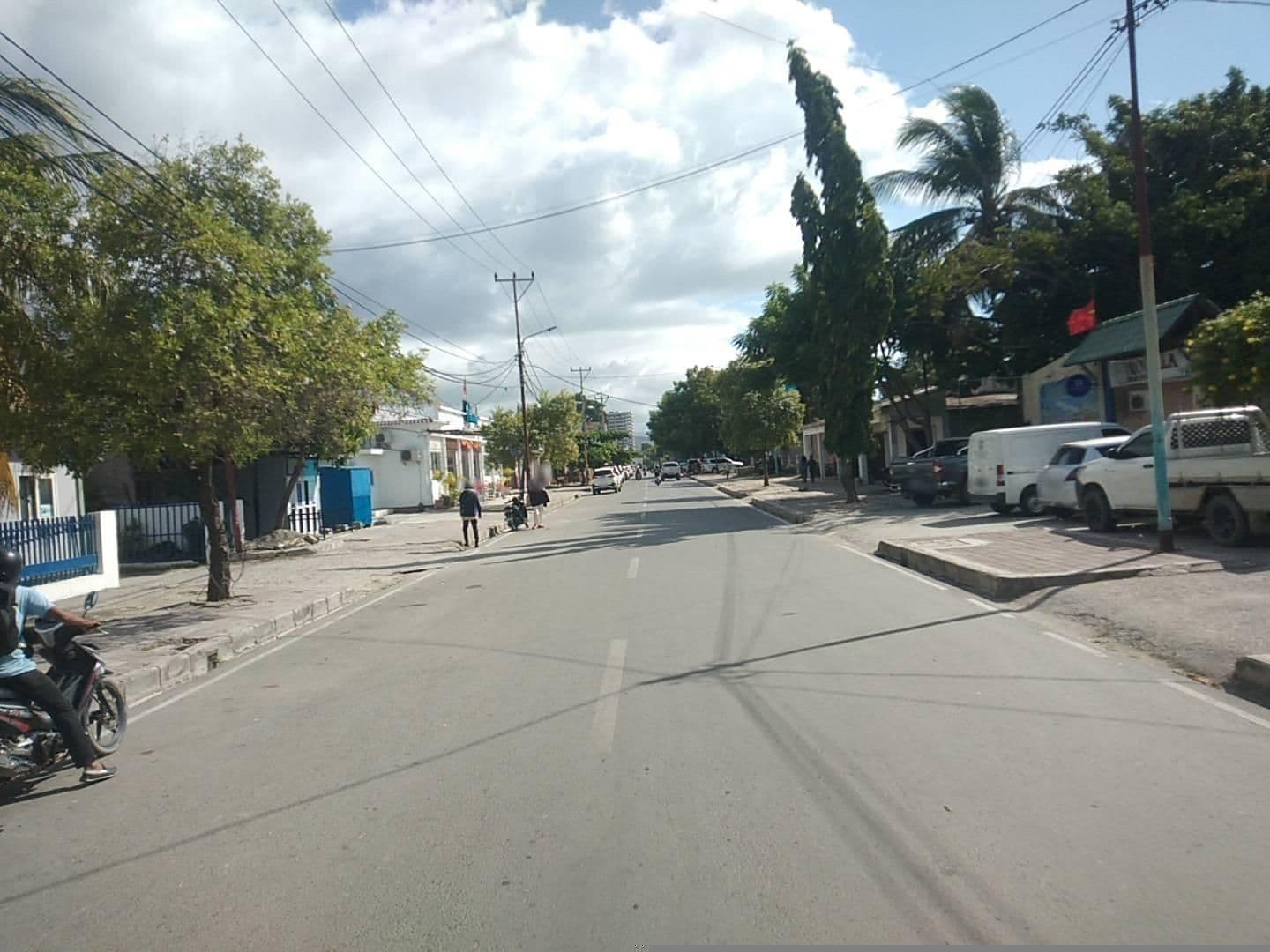 Street view near Hotel Rocella, Dili — © Jhanu (CC BY-SA · Mapillary)