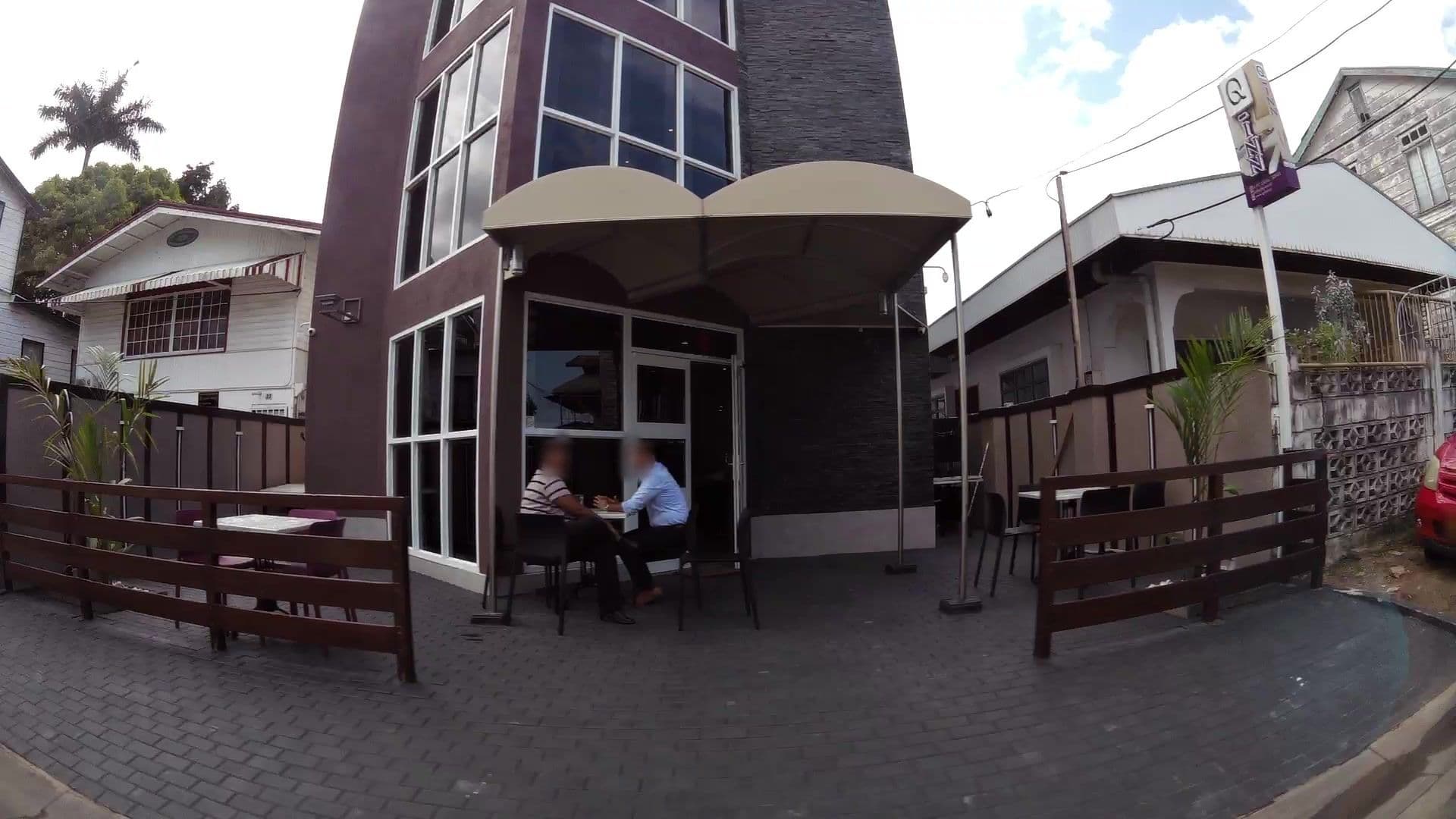 Street view near Q-Inn Boutique Hotel Paramaribo, Rainville — © kaartcam (CC BY-SA · Mapillary)