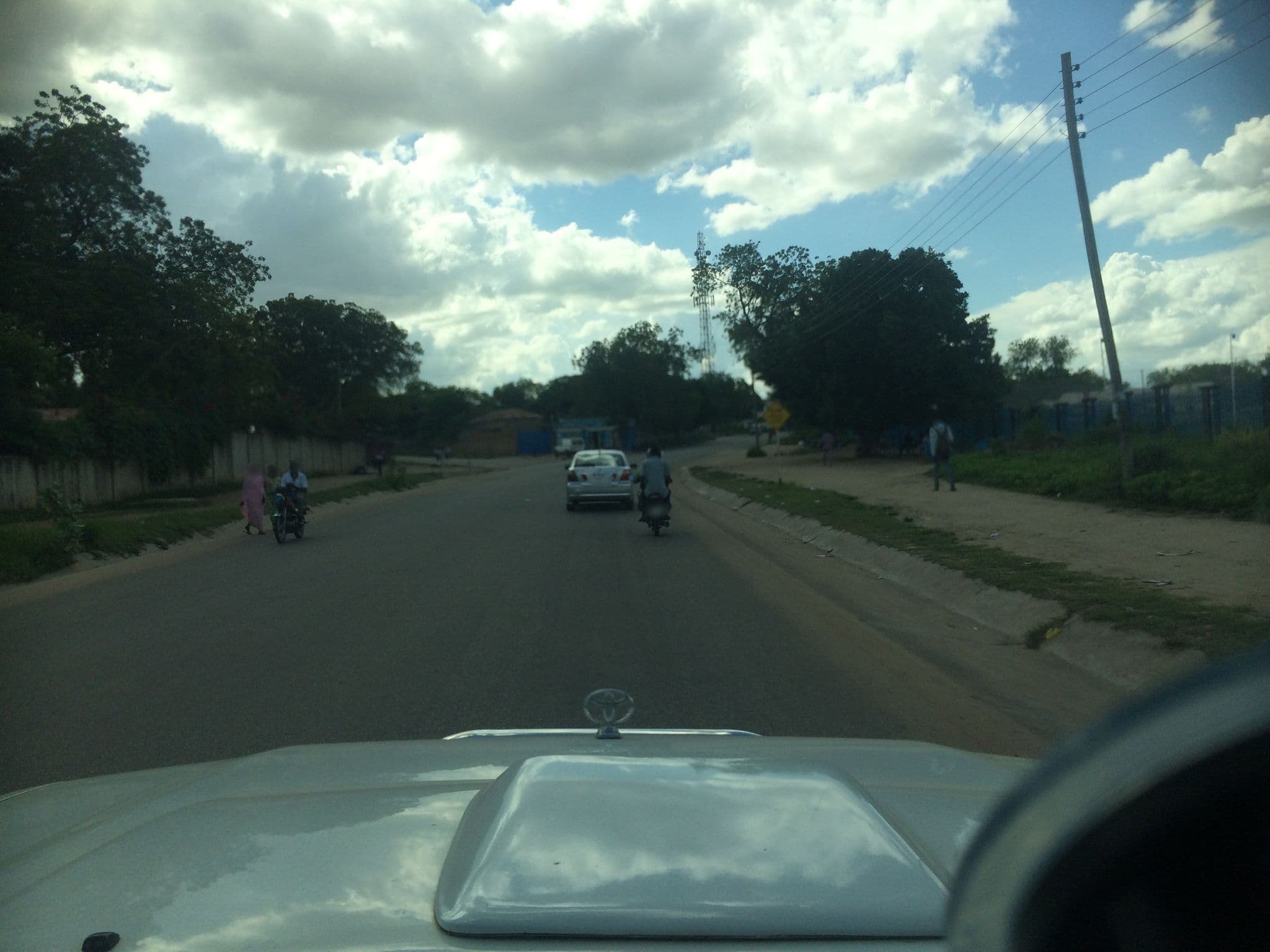 Street view near Hotel Paradise, Juba — © anecdote27 (CC BY-SA · Mapillary)