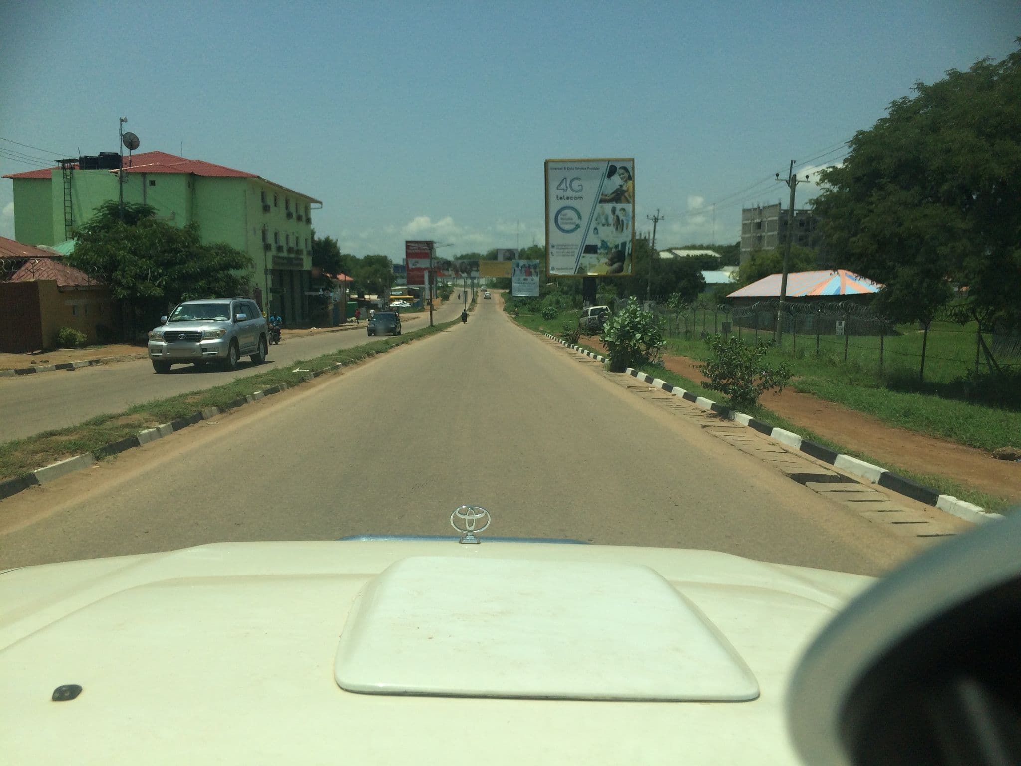 Street view near Dream Palace, Juba — © anecdote27 (CC BY-SA · Mapillary)