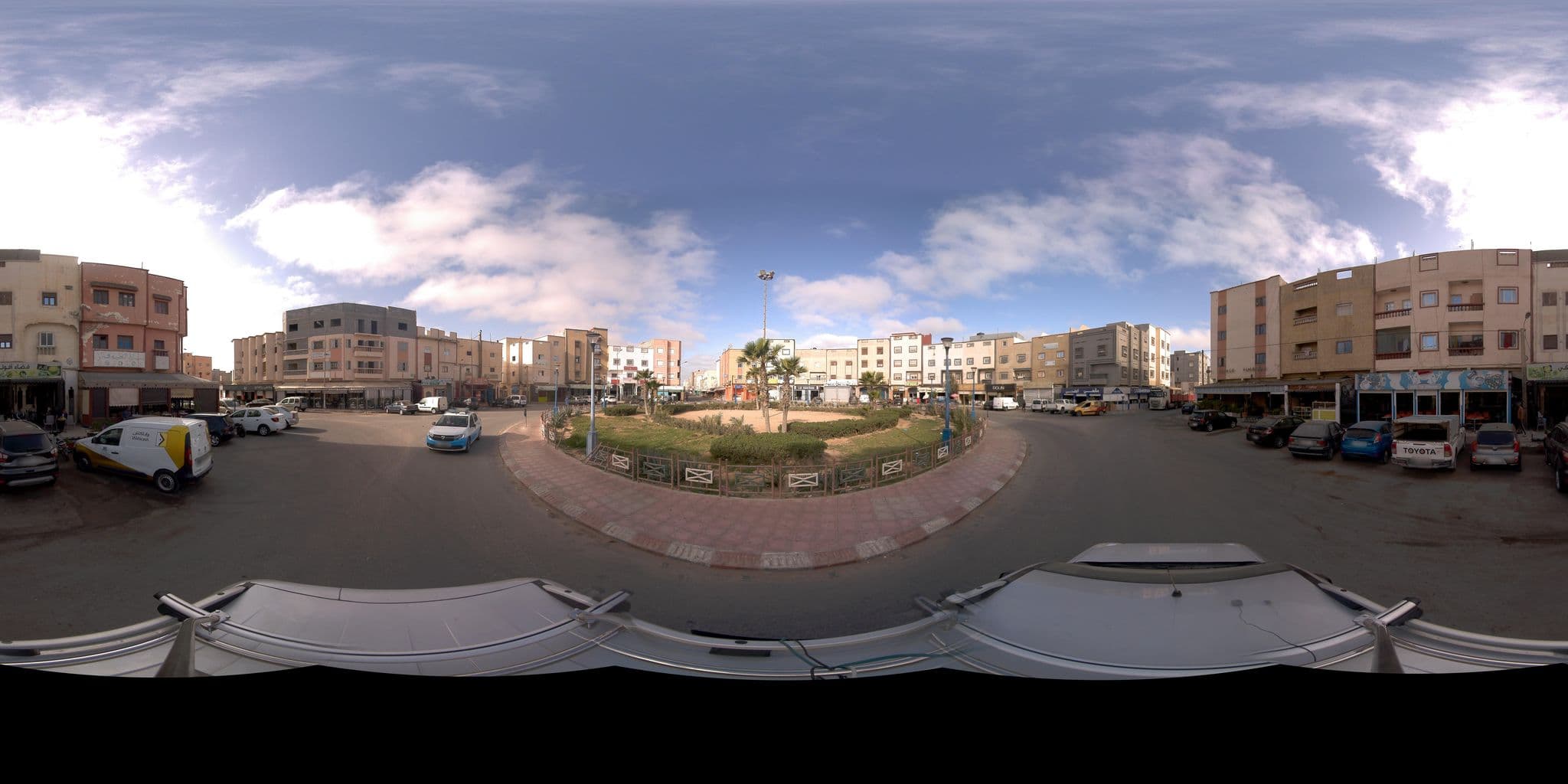 Street view near Ahmed Ali Hotel, Dakhla — © meeedben (CC BY-SA · Mapillary)
