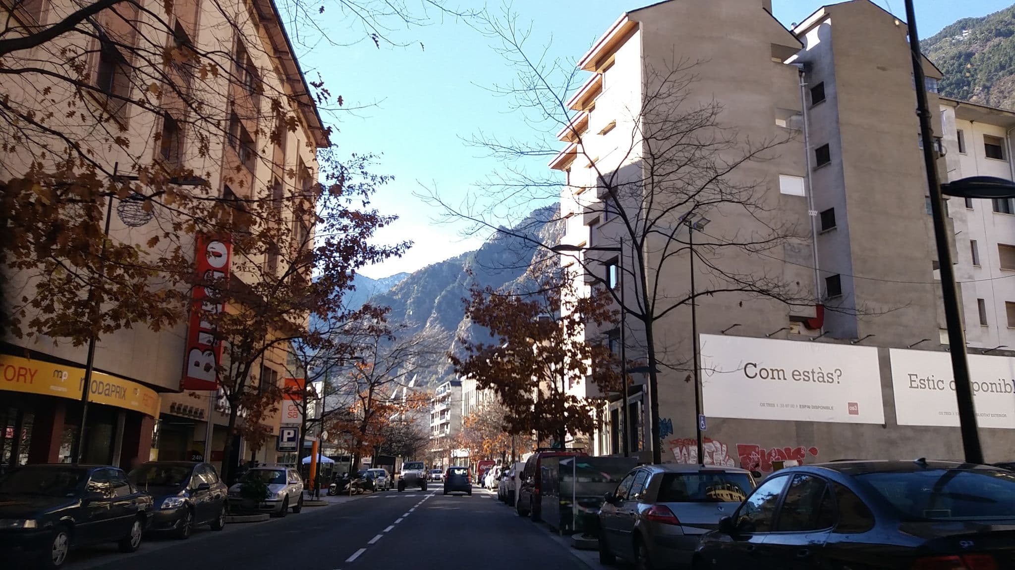 Street view near Acta Arthotel, Andorra la Vella — © egofer (CC BY-SA · Mapillary)