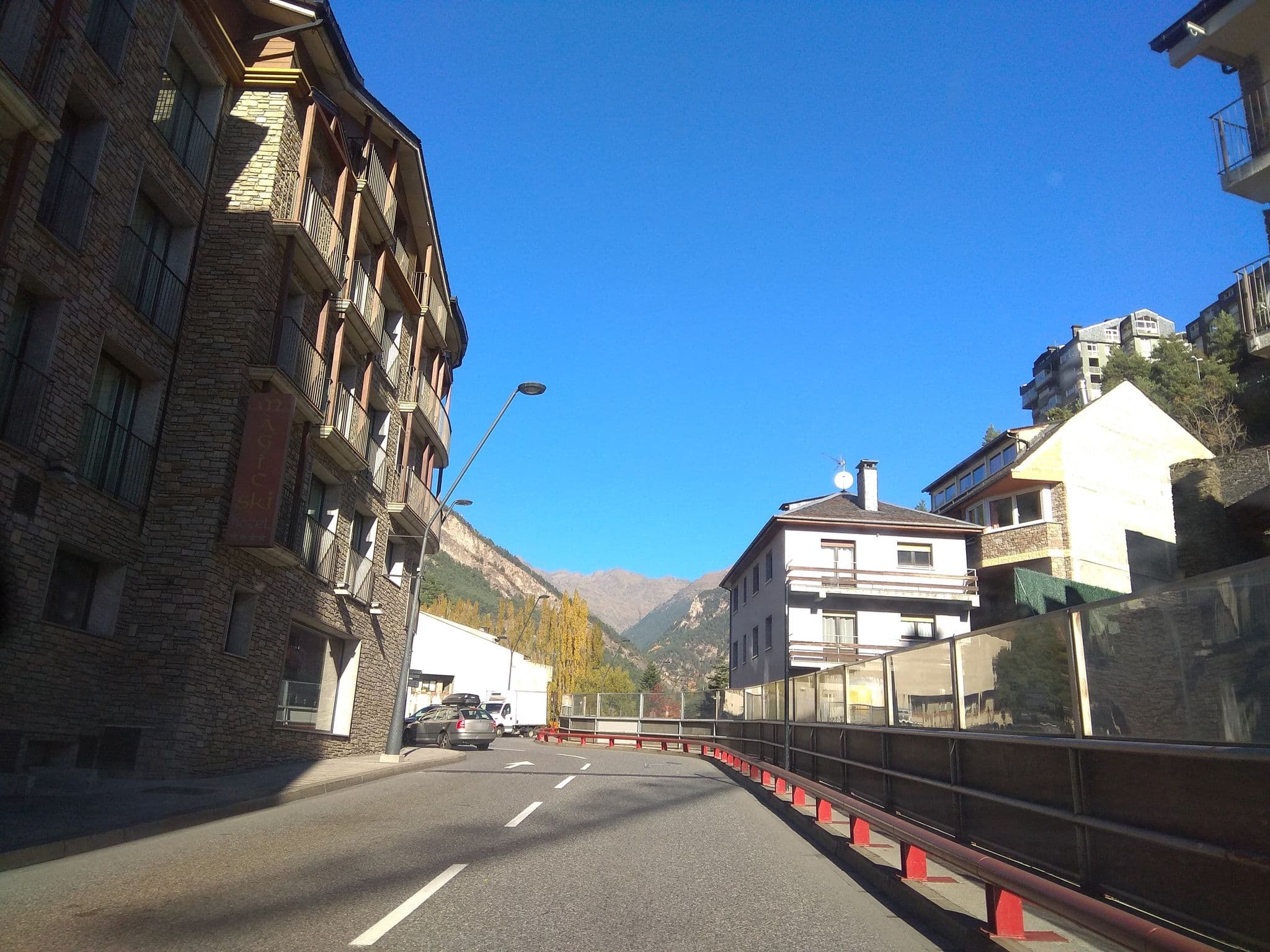 Street view near Hotel Màgic Ski | La Massana, la Massana — © egofer (CC BY-SA · Mapillary)