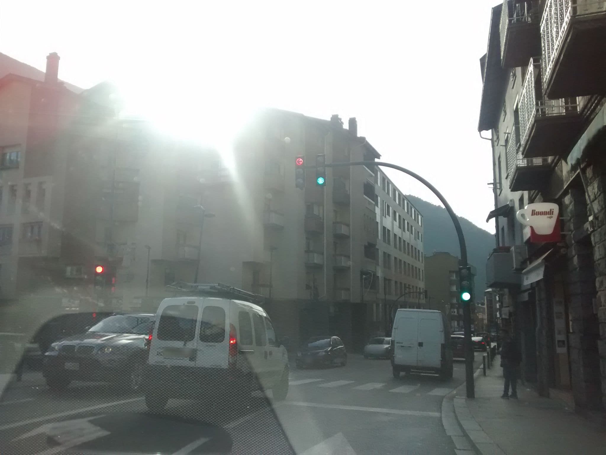 Street view near HMC Caena, Andorra la Vella — © egofer (CC BY-SA · Mapillary)