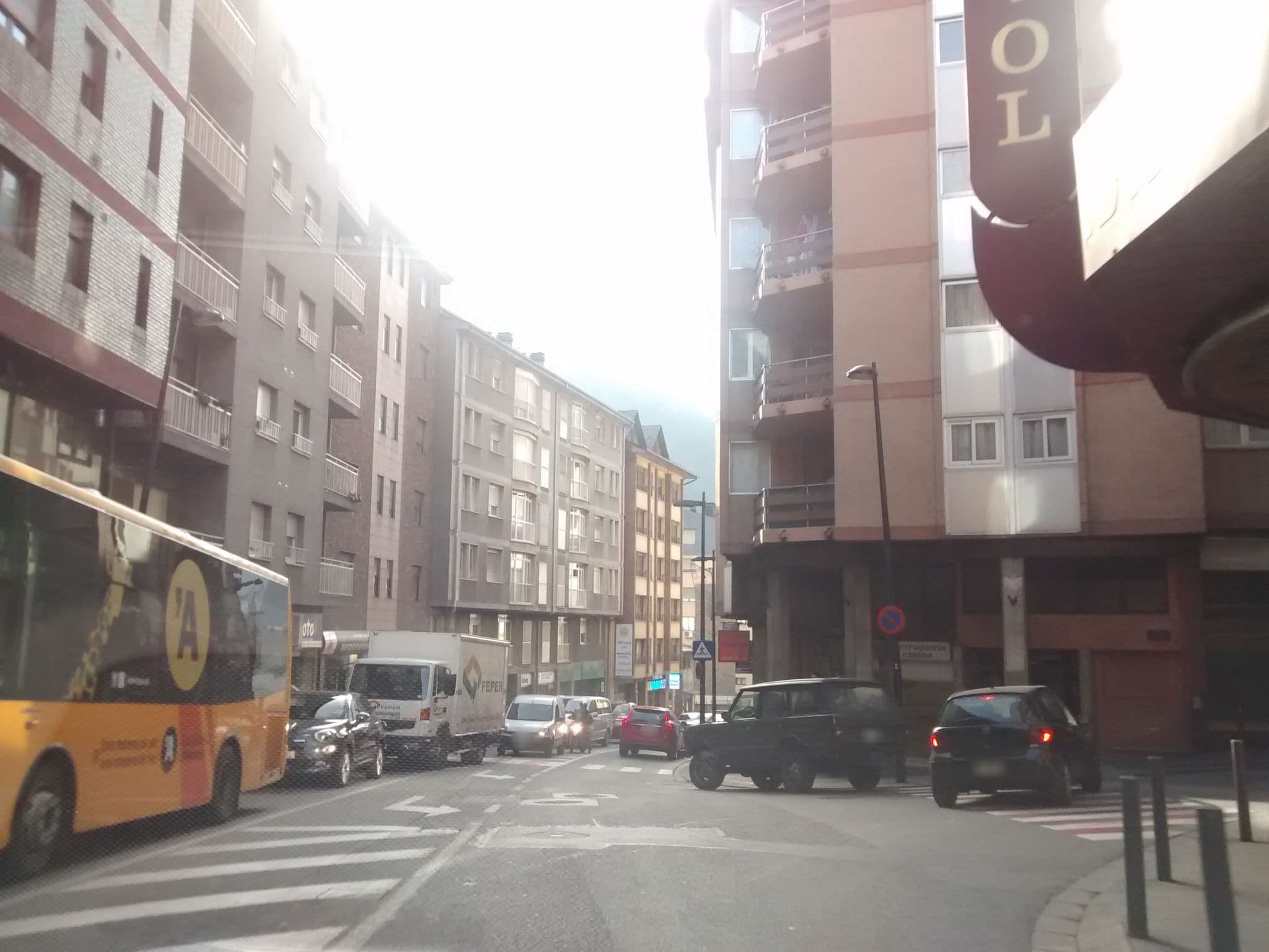 Street view near Hotel Cérvol by Nexta, Andorra la Vella — © egofer (CC BY-SA · Mapillary)