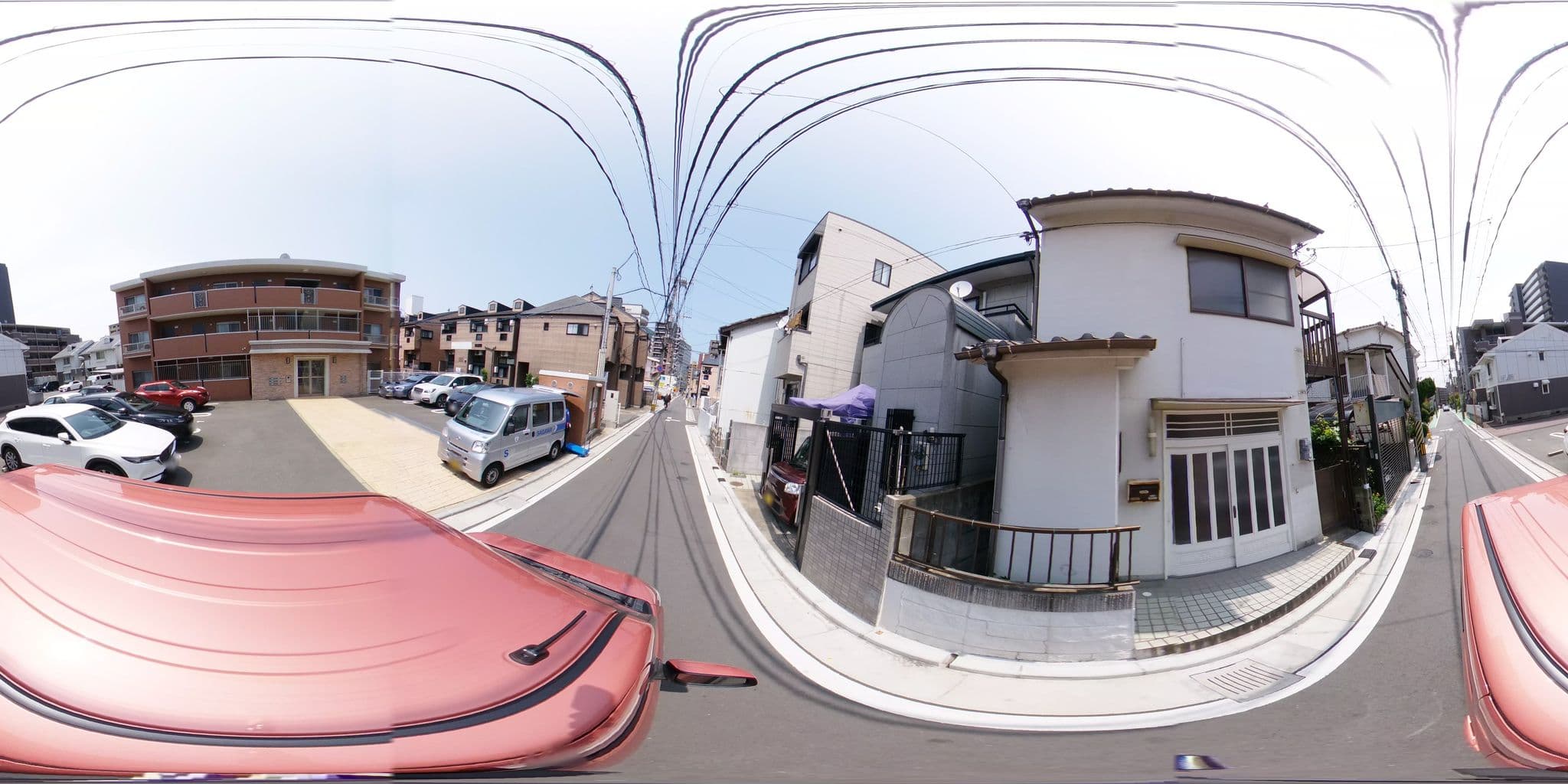 Street view near TRIGON HOTEL, Fukuoka — © potaro67v (CC BY-SA · Mapillary)