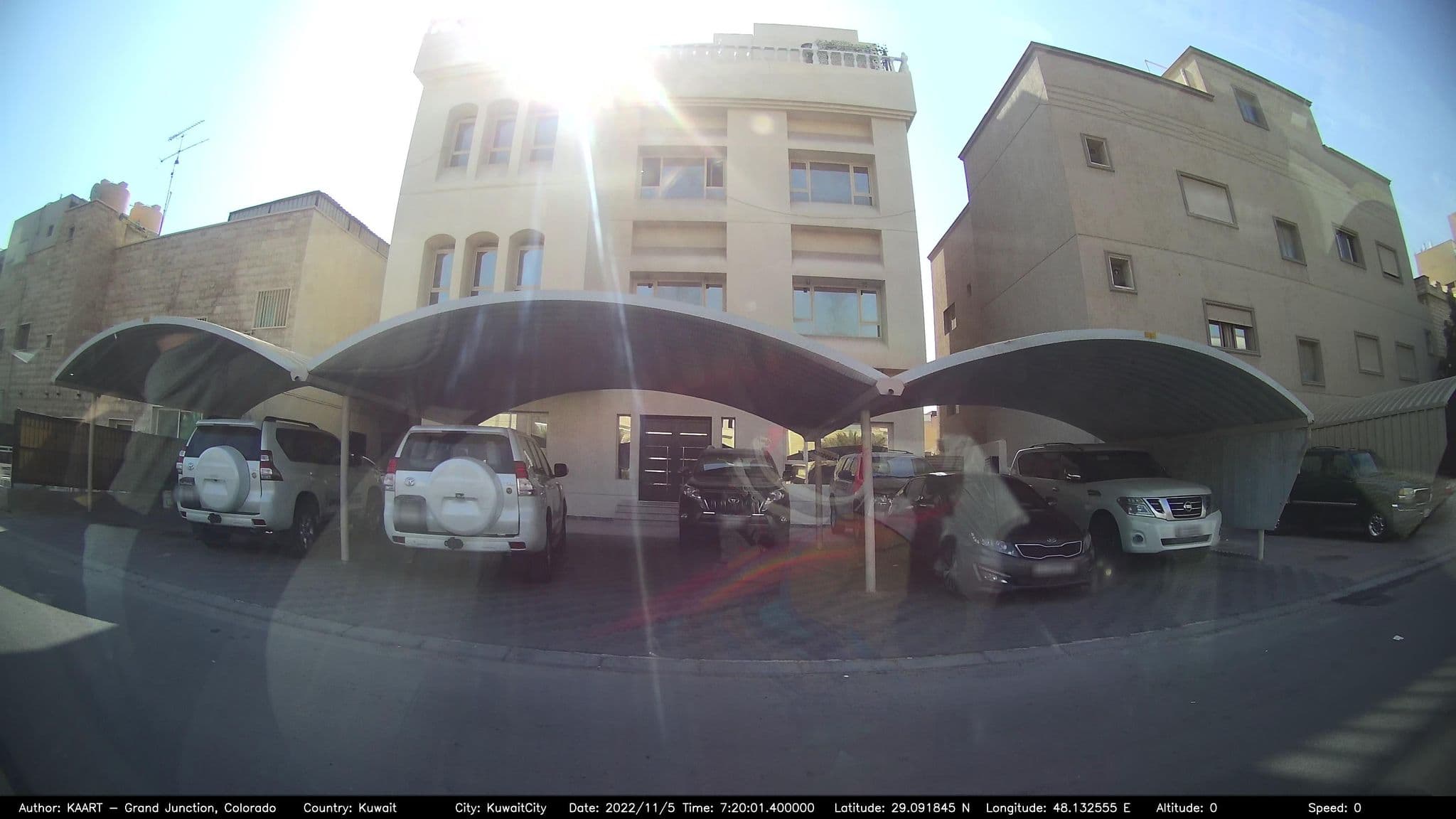 Street view near Pyramiza Hotel Mangaf فندق بيراميزا المنقف, Al Manqaf — © kaart_2 (CC BY-SA · Mapillary)