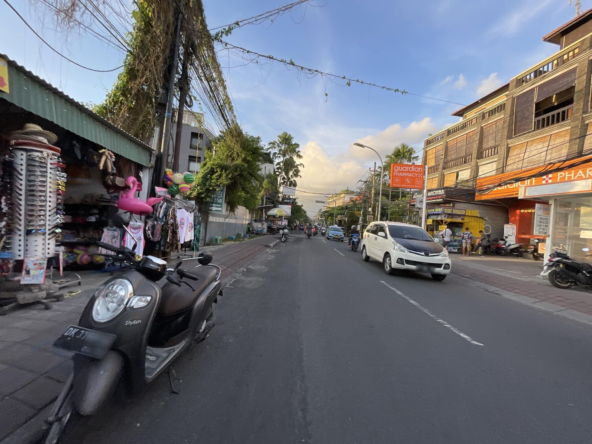 Street view near Angelo's Ocean View Penthouse, Legian