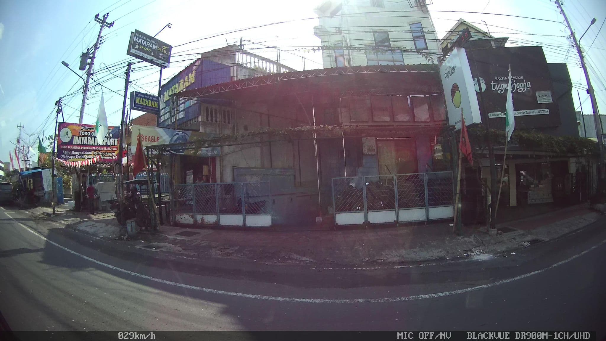 Street view near Gaotama Hotel, Yogyakarta